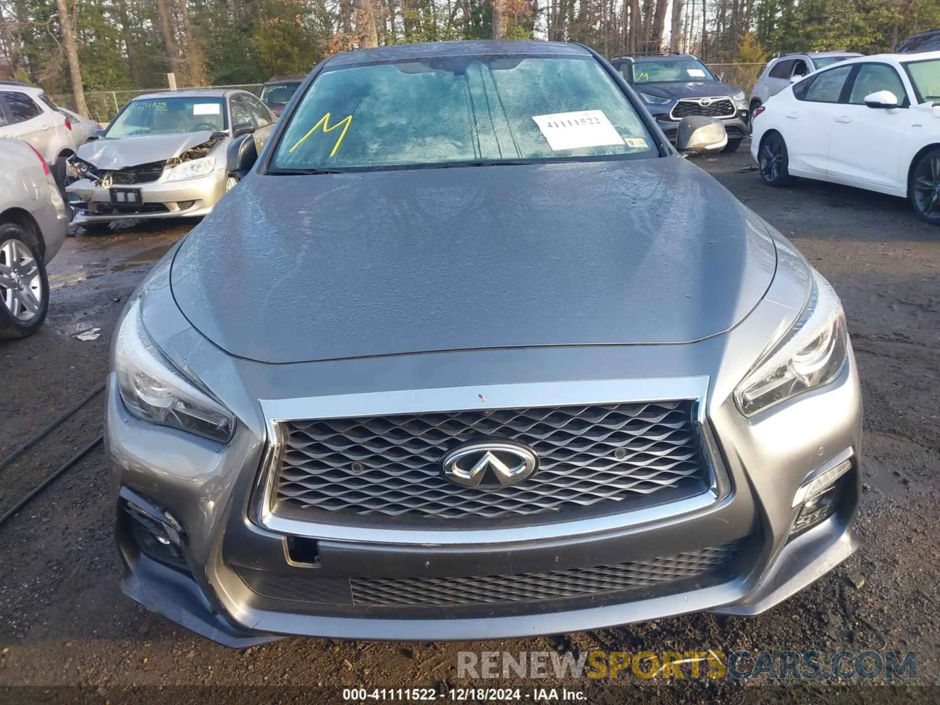 11 Photograph of a damaged car JN1FV7AR4KM800669 INFINITI Q50 2019