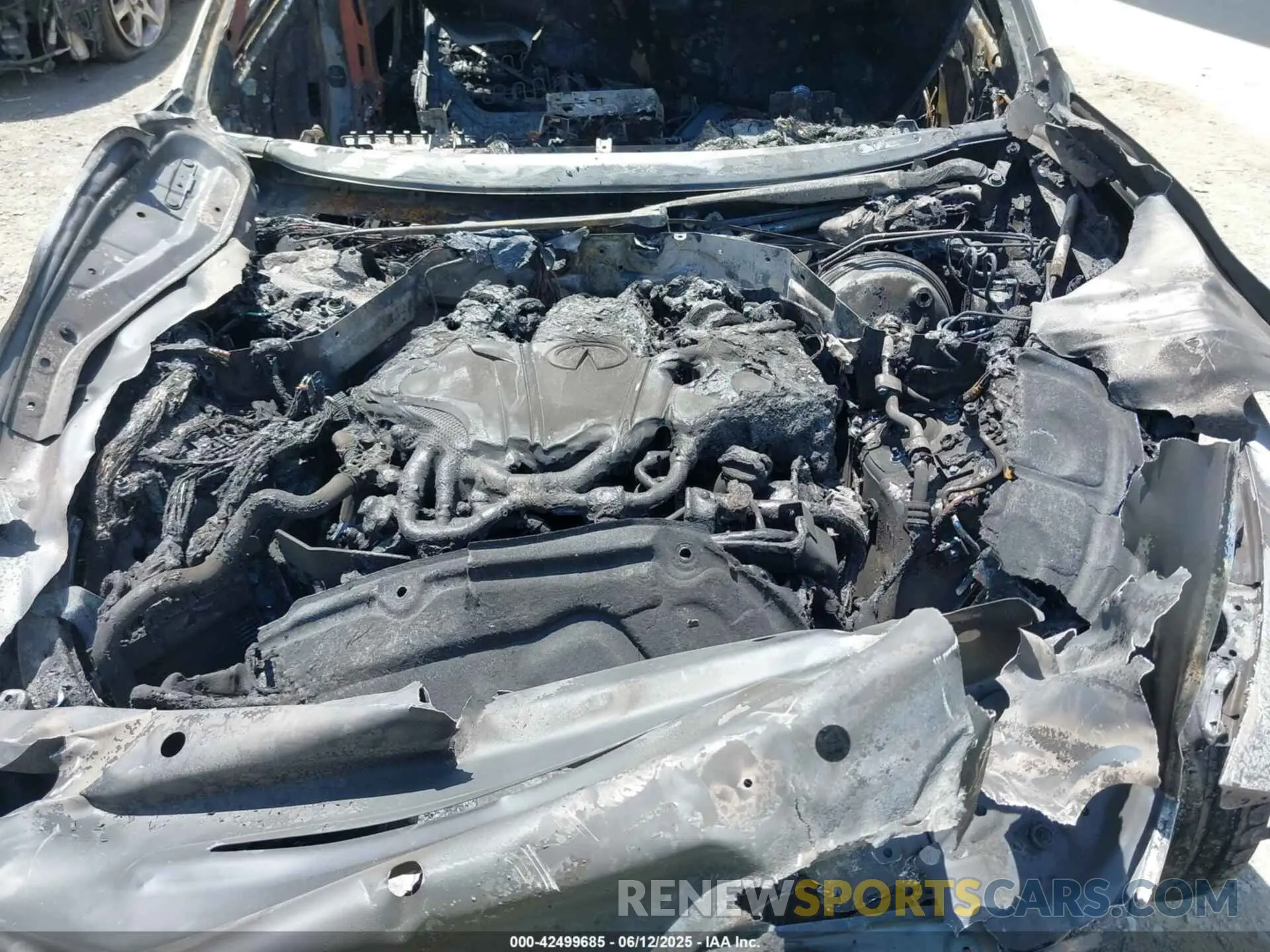 10 Photograph of a damaged car JN1FV7AR4KM801000 INFINITI Q50 2019