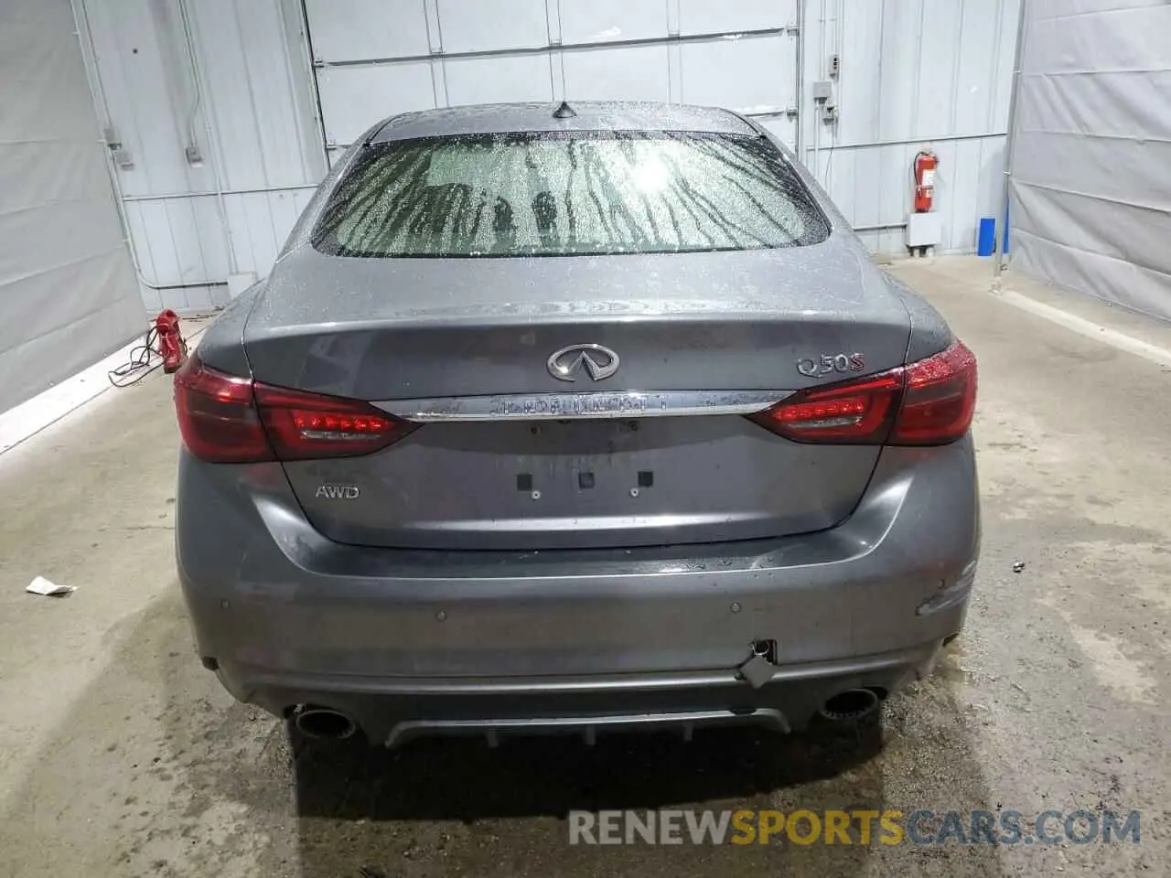 6 Photograph of a damaged car JN1FV7AR4KM830187 INFINITI Q50 2019