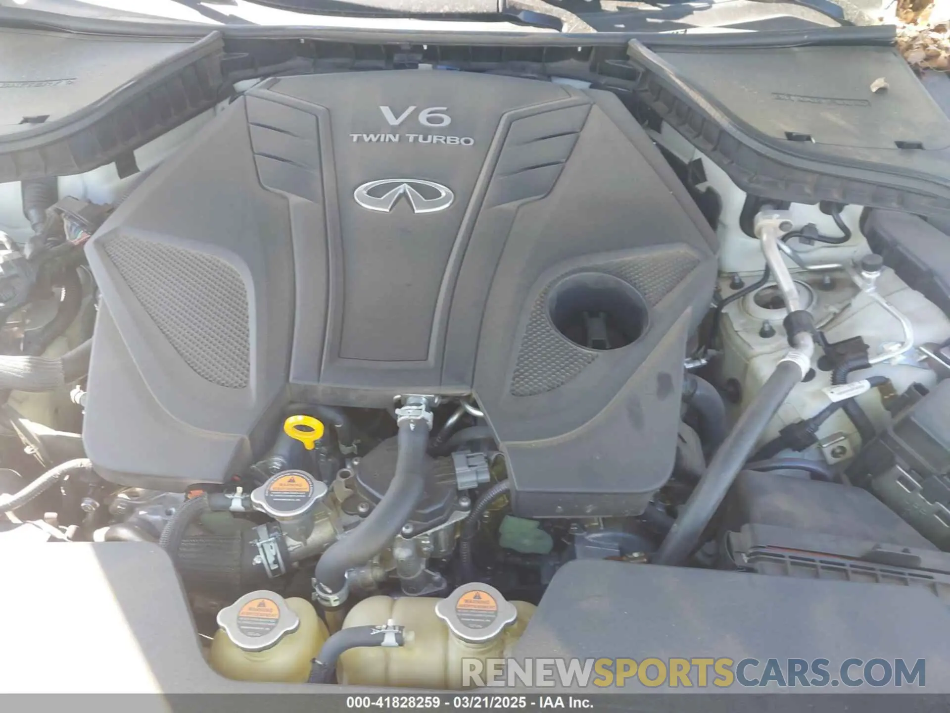 10 Photograph of a damaged car JN1FV7AR6KM800091 INFINITI Q50 2019