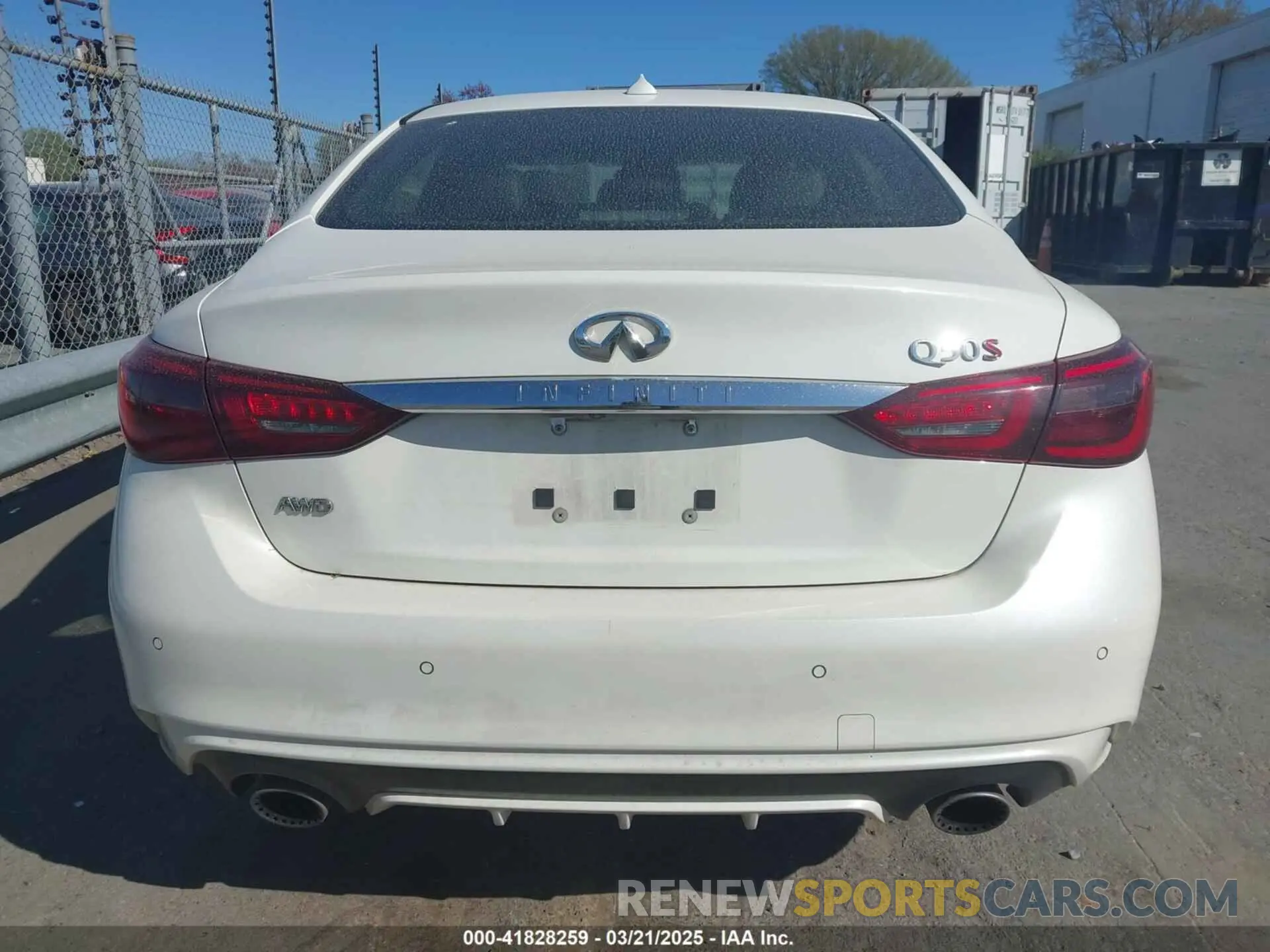 15 Photograph of a damaged car JN1FV7AR6KM800091 INFINITI Q50 2019