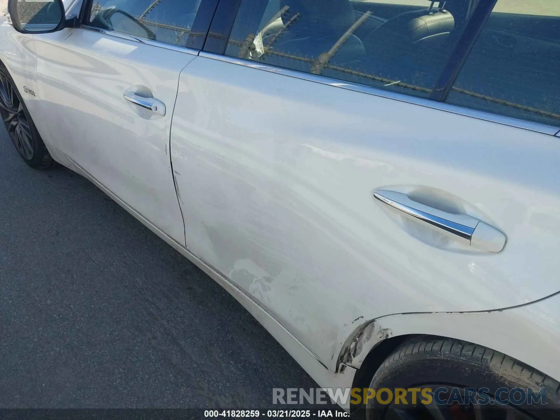 6 Photograph of a damaged car JN1FV7AR6KM800091 INFINITI Q50 2019