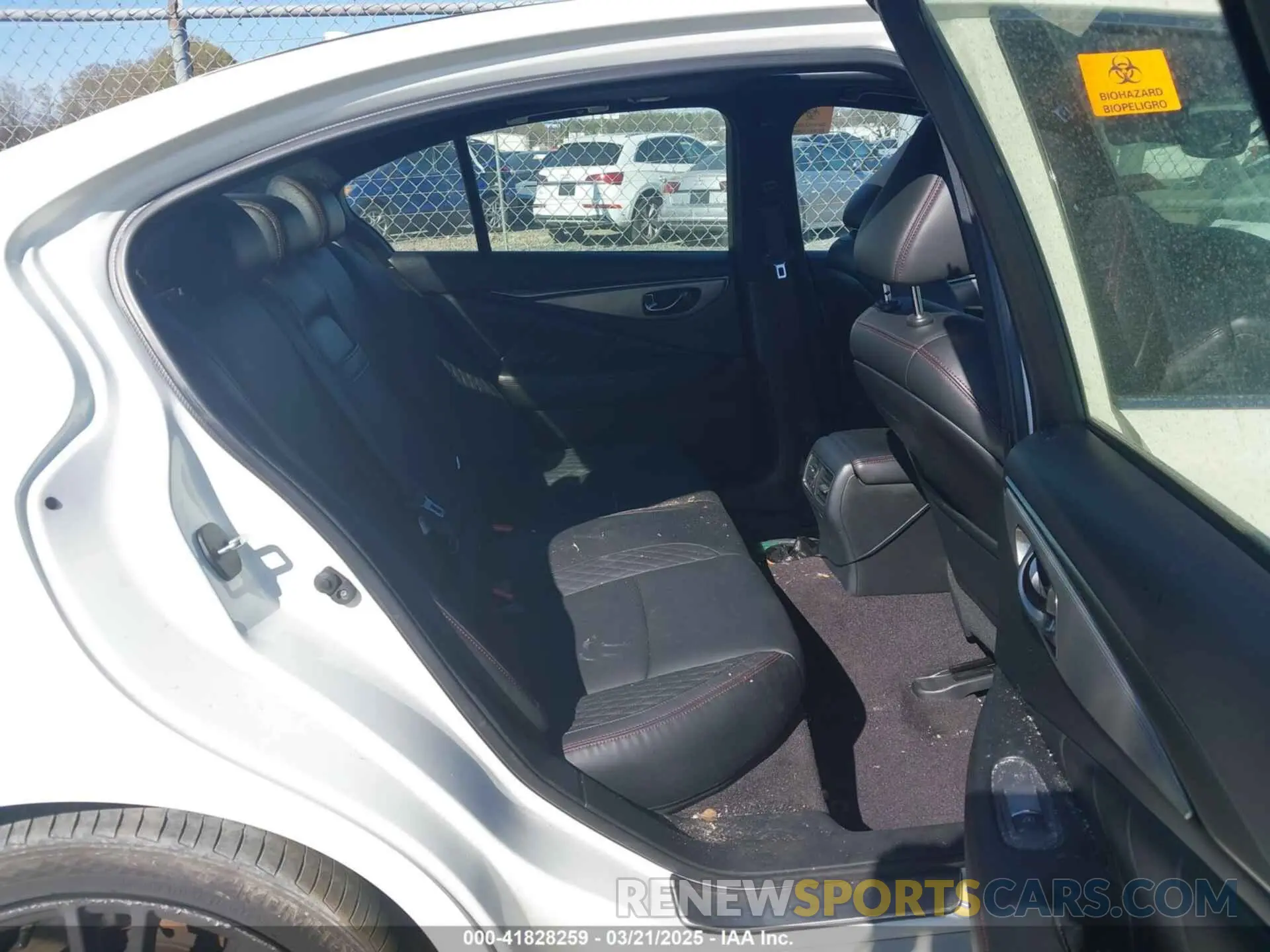 8 Photograph of a damaged car JN1FV7AR6KM800091 INFINITI Q50 2019