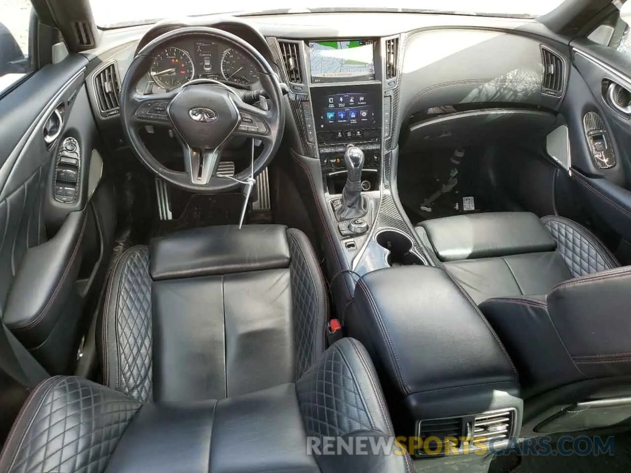 8 Photograph of a damaged car JN1FV7AR8KM800352 INFINITI Q50 2019