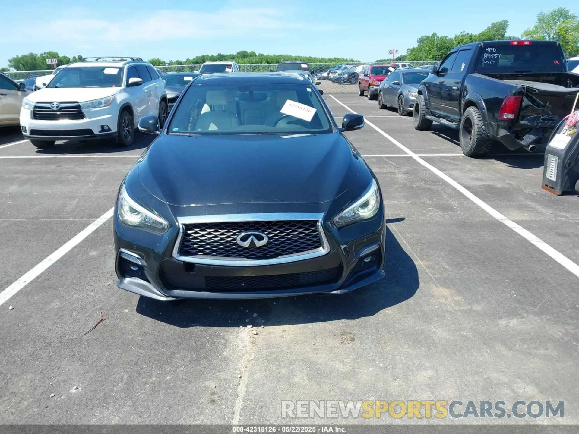 12 Photograph of a damaged car JN1FV7ARXKM830002 INFINITI Q50 2019