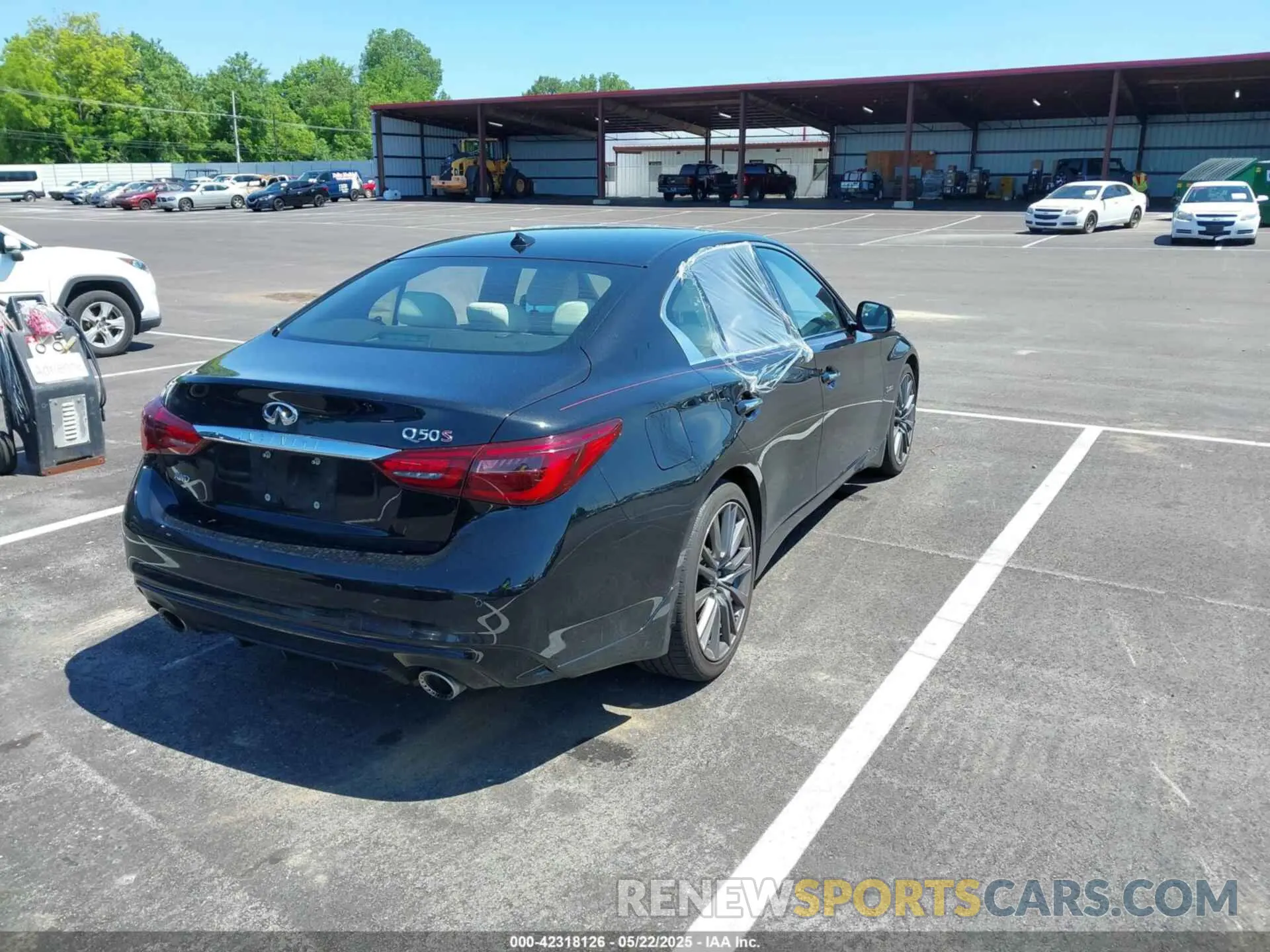 4 Photograph of a damaged car JN1FV7ARXKM830002 INFINITI Q50 2019