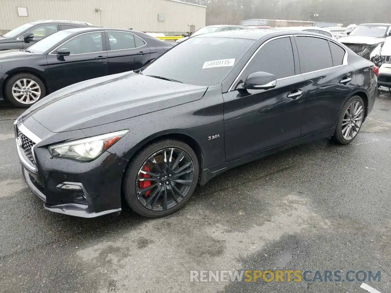 1 Photograph of a damaged car JN1FV7ARXKM830338 INFINITI Q50 2019