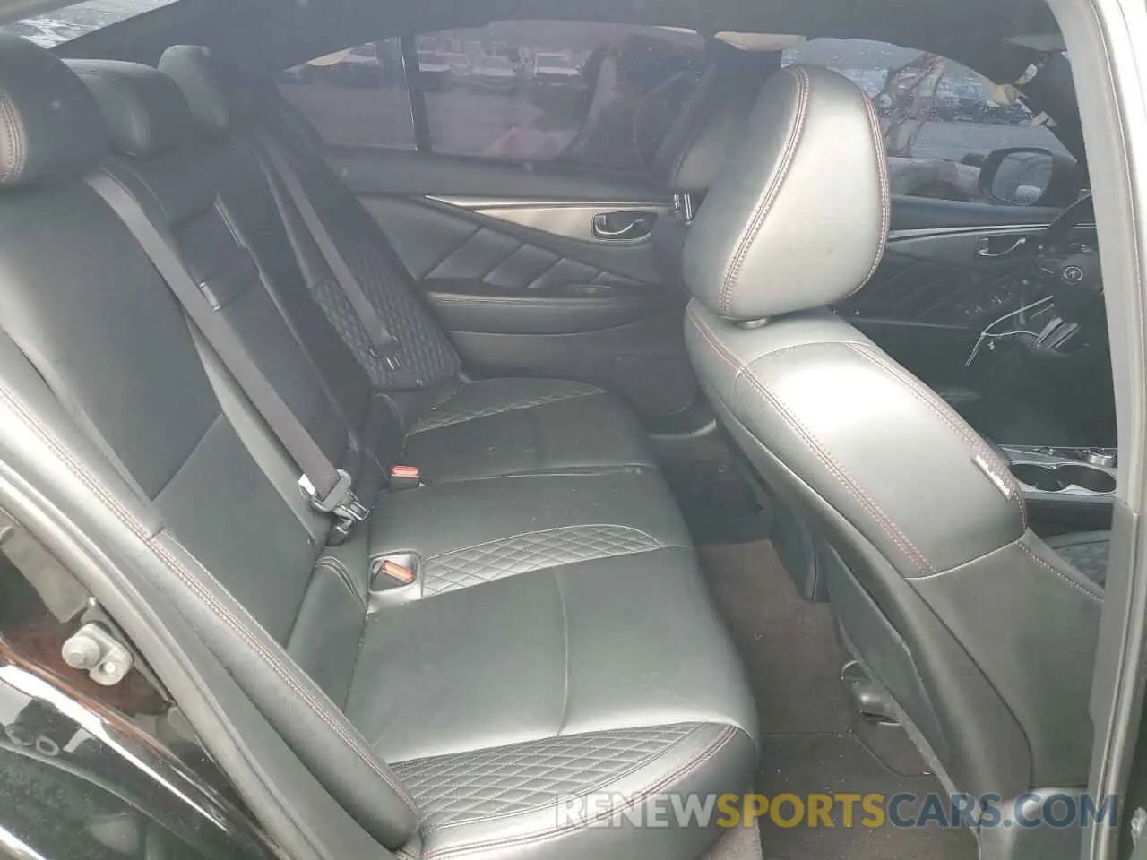 10 Photograph of a damaged car JN1FV7ARXKM830338 INFINITI Q50 2019
