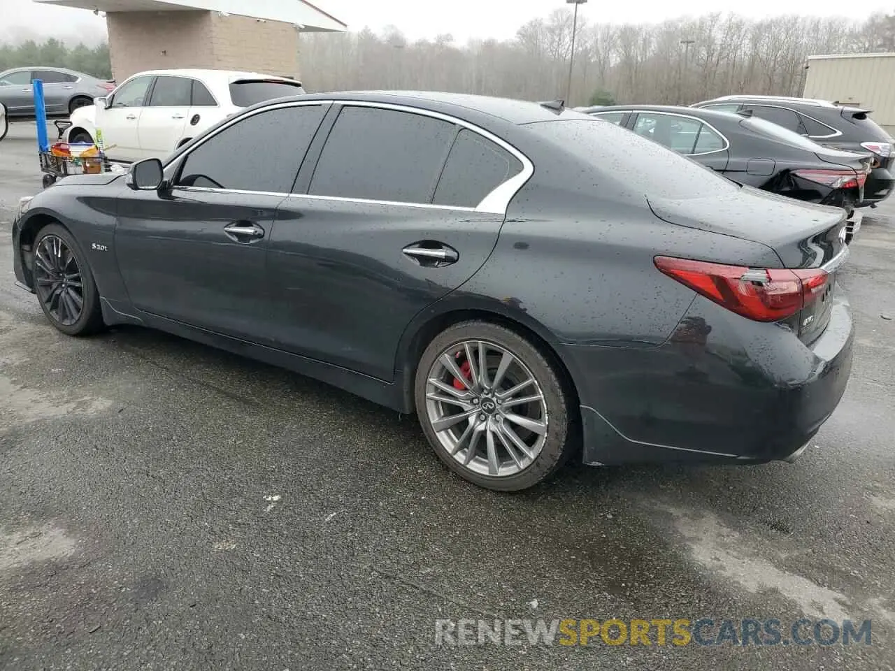 2 Photograph of a damaged car JN1FV7ARXKM830338 INFINITI Q50 2019