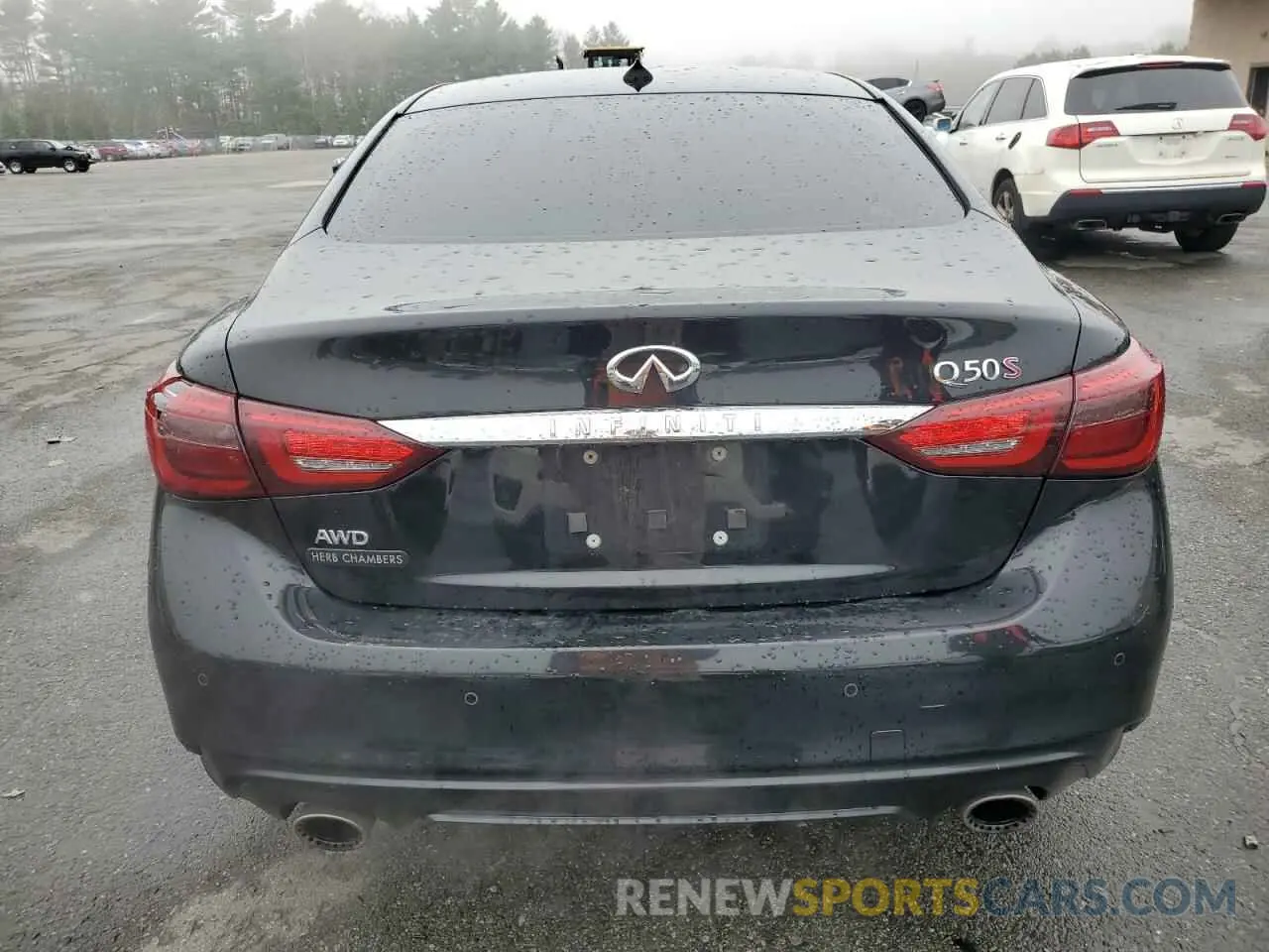 6 Photograph of a damaged car JN1FV7ARXKM830338 INFINITI Q50 2019