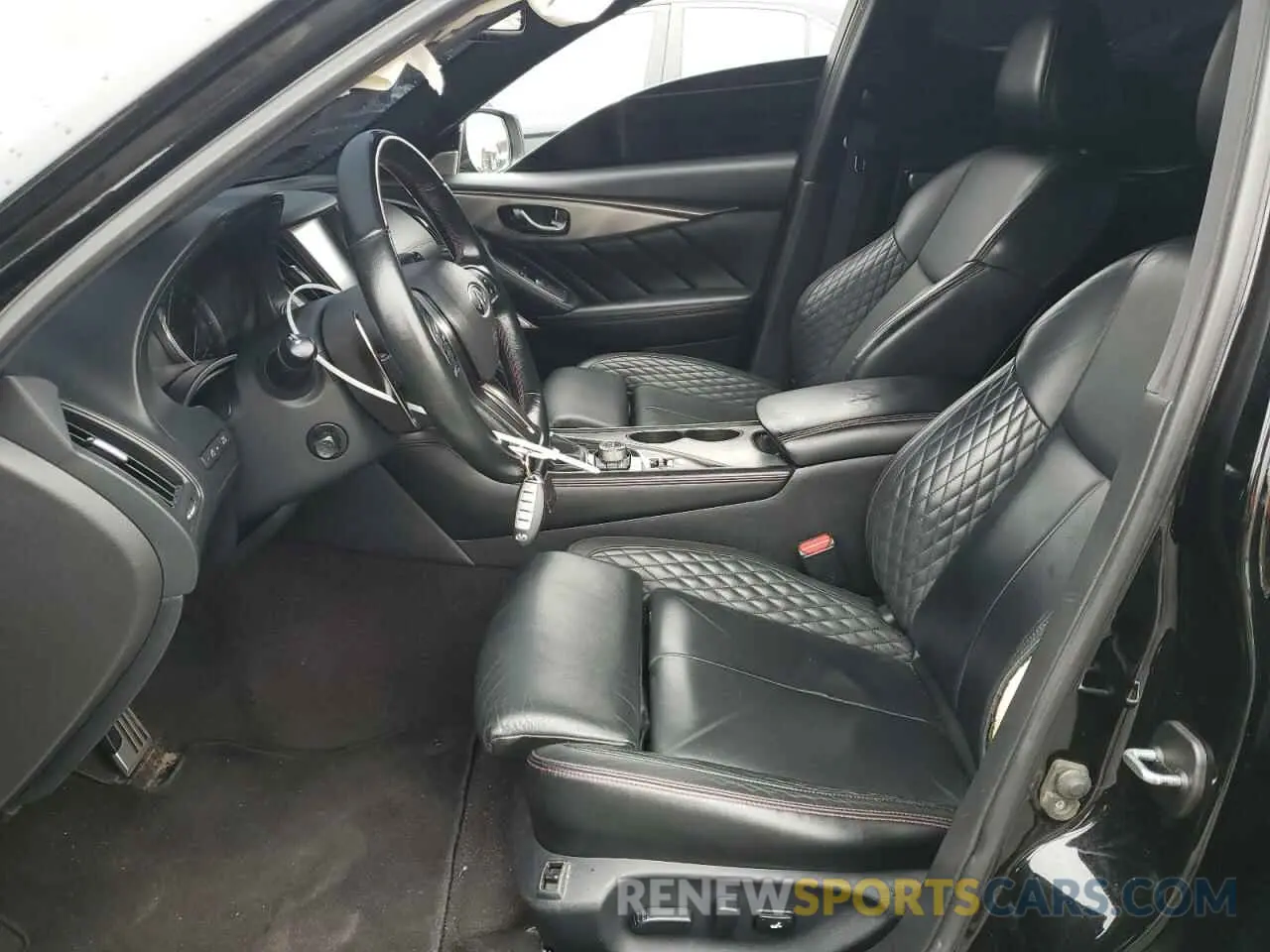 7 Photograph of a damaged car JN1FV7ARXKM830338 INFINITI Q50 2019
