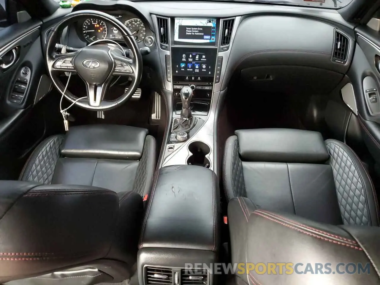 8 Photograph of a damaged car JN1FV7ARXKM830338 INFINITI Q50 2019
