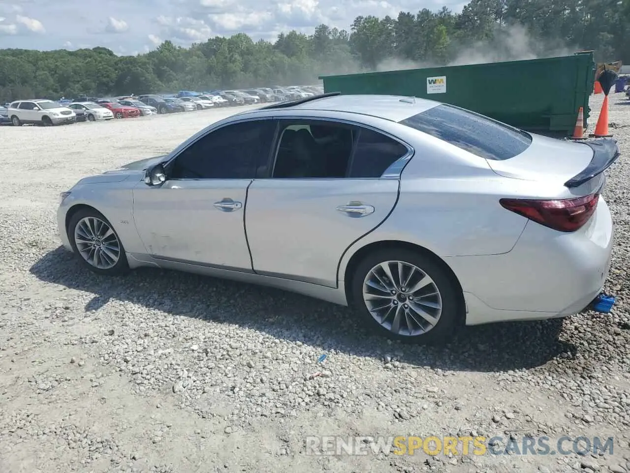 2 Photograph of a damaged car JN1EV7AP0LM200548 INFINITI Q50 2020