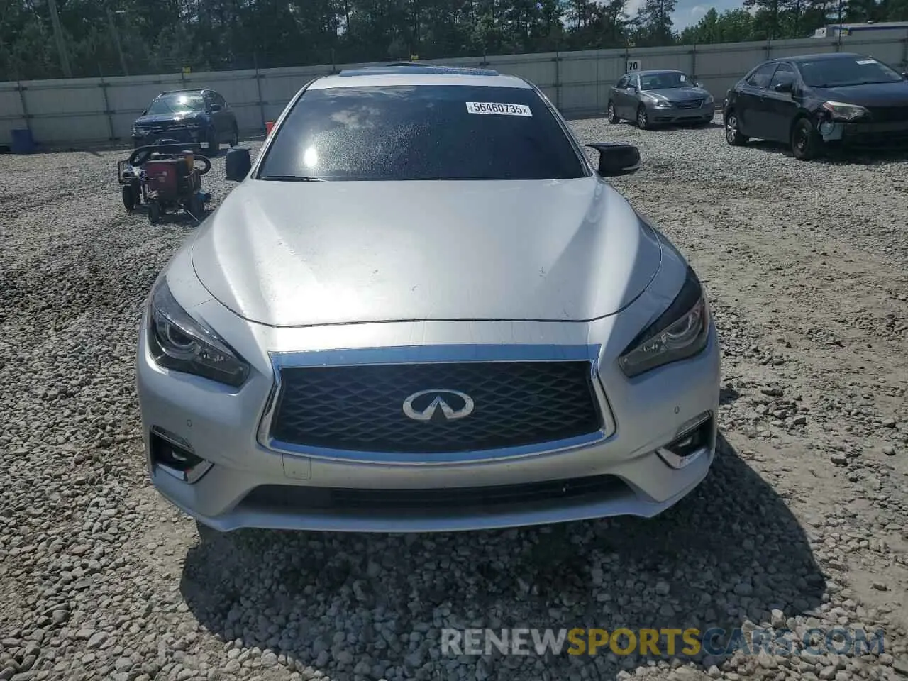 5 Photograph of a damaged car JN1EV7AP0LM200548 INFINITI Q50 2020