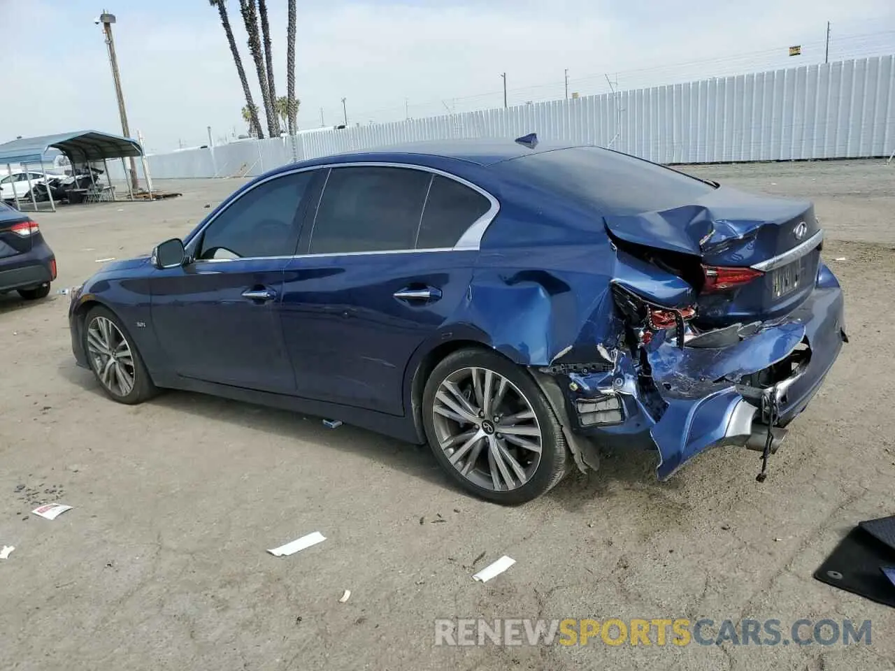 2 Photograph of a damaged car JN1EV7AP0LM200937 INFINITI Q50 2020