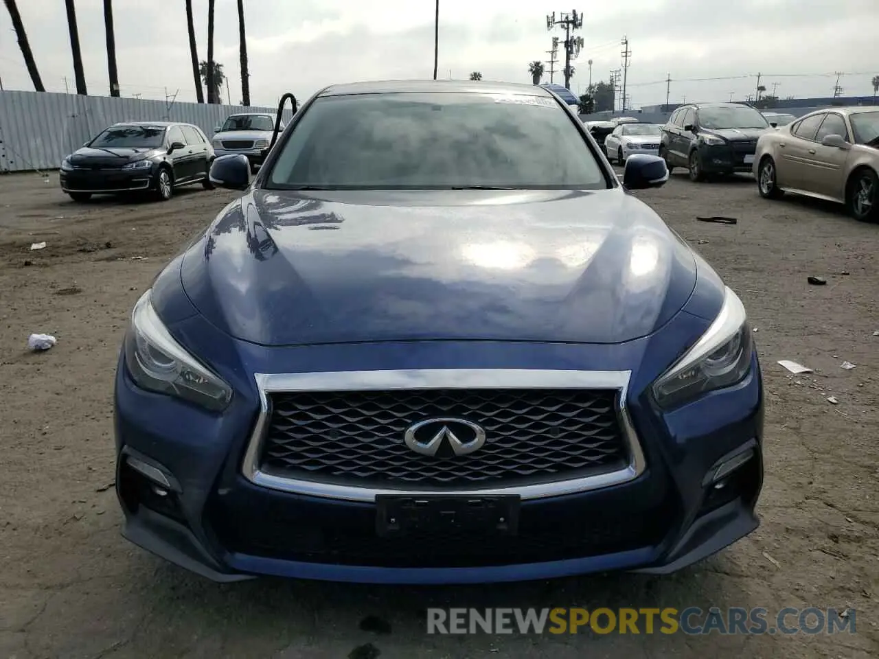 5 Photograph of a damaged car JN1EV7AP0LM200937 INFINITI Q50 2020