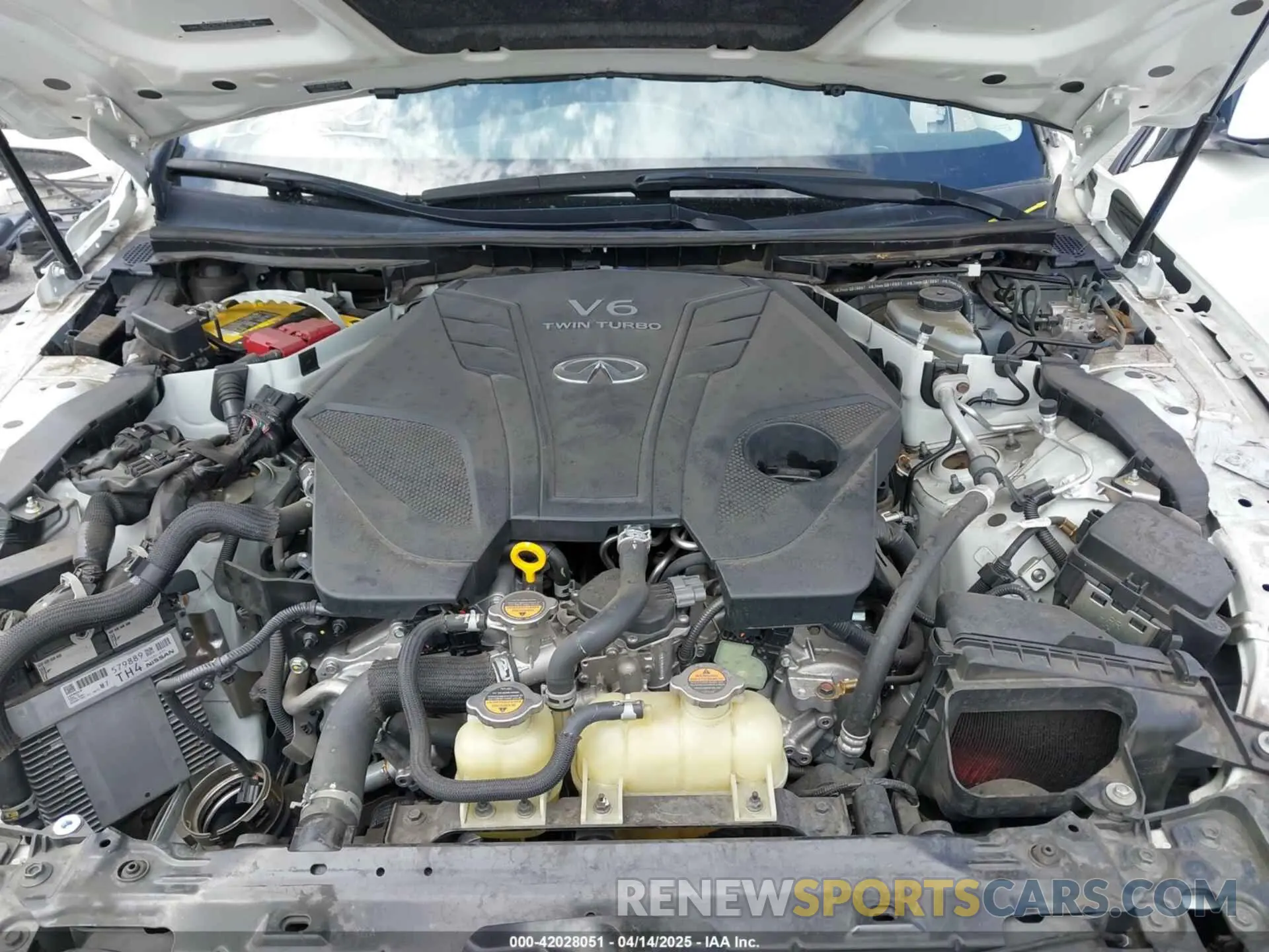 10 Photograph of a damaged car JN1EV7AP0LM203773 INFINITI Q50 2020