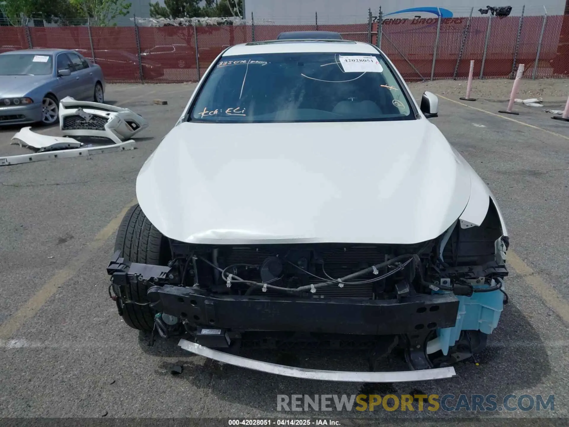 13 Photograph of a damaged car JN1EV7AP0LM203773 INFINITI Q50 2020