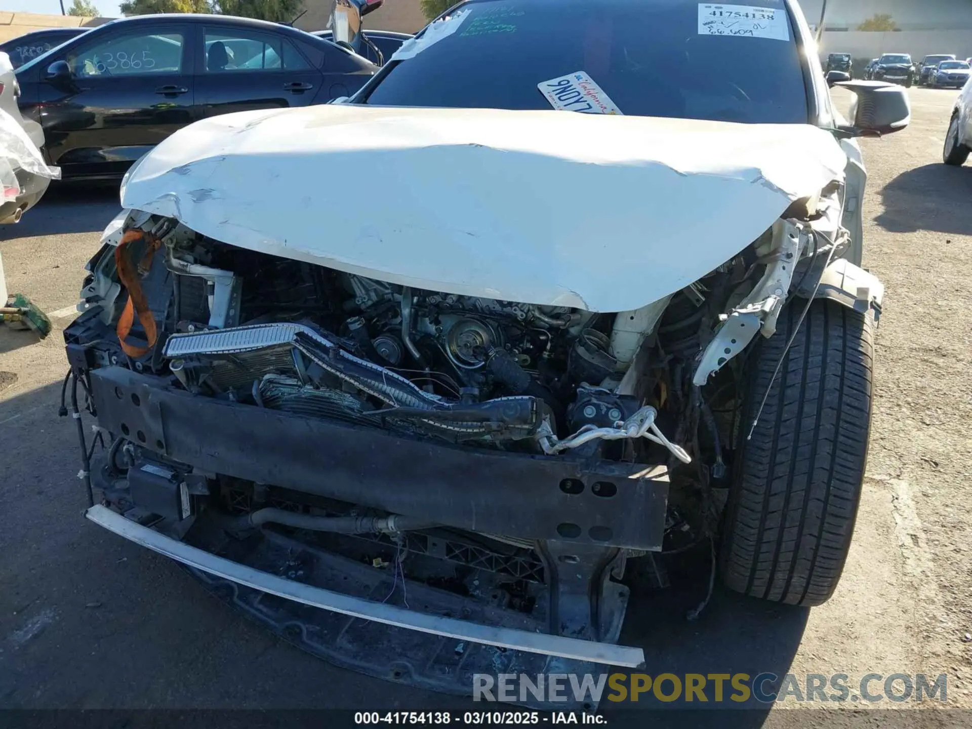 6 Photograph of a damaged car JN1EV7AP0LM207094 INFINITI Q50 2020