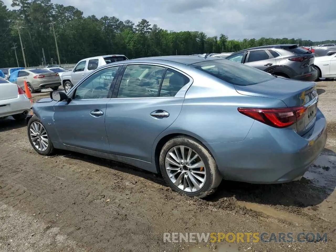 2 Photograph of a damaged car JN1EV7AP0LM207550 INFINITI Q50 2020