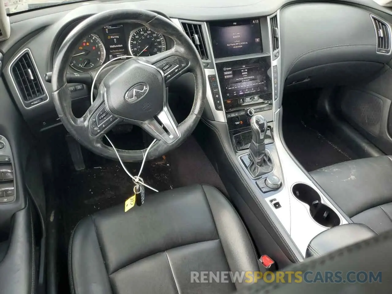 8 Photograph of a damaged car JN1EV7AP0LM207550 INFINITI Q50 2020