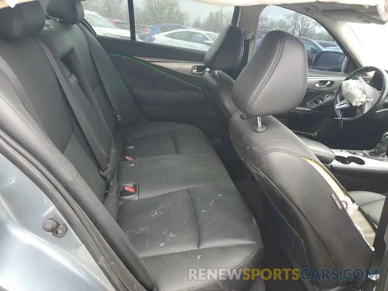 10 Photograph of a damaged car JN1EV7AP0LM207886 INFINITI Q50 2020