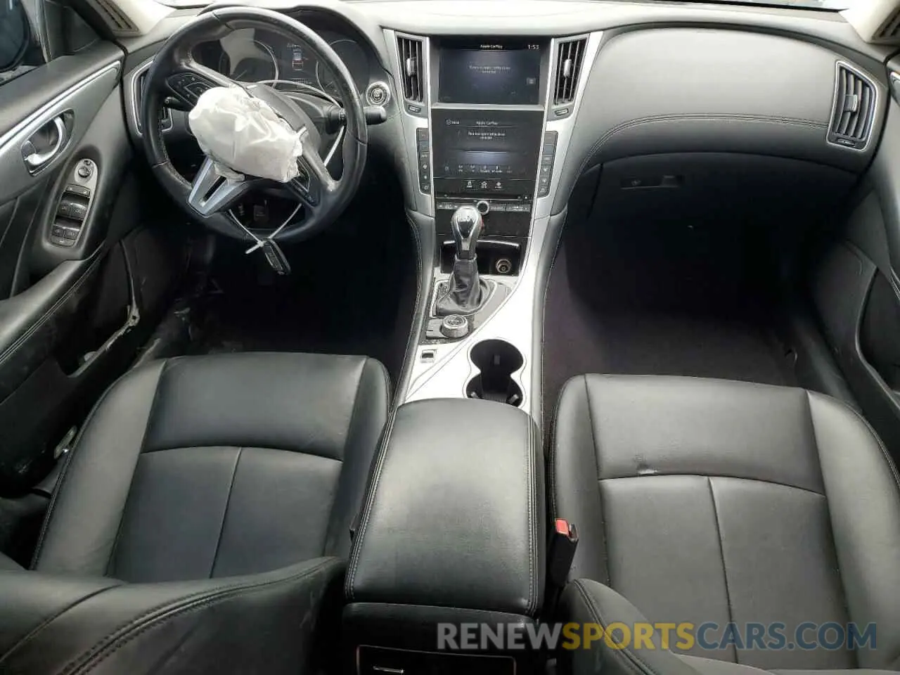 8 Photograph of a damaged car JN1EV7AP0LM207886 INFINITI Q50 2020