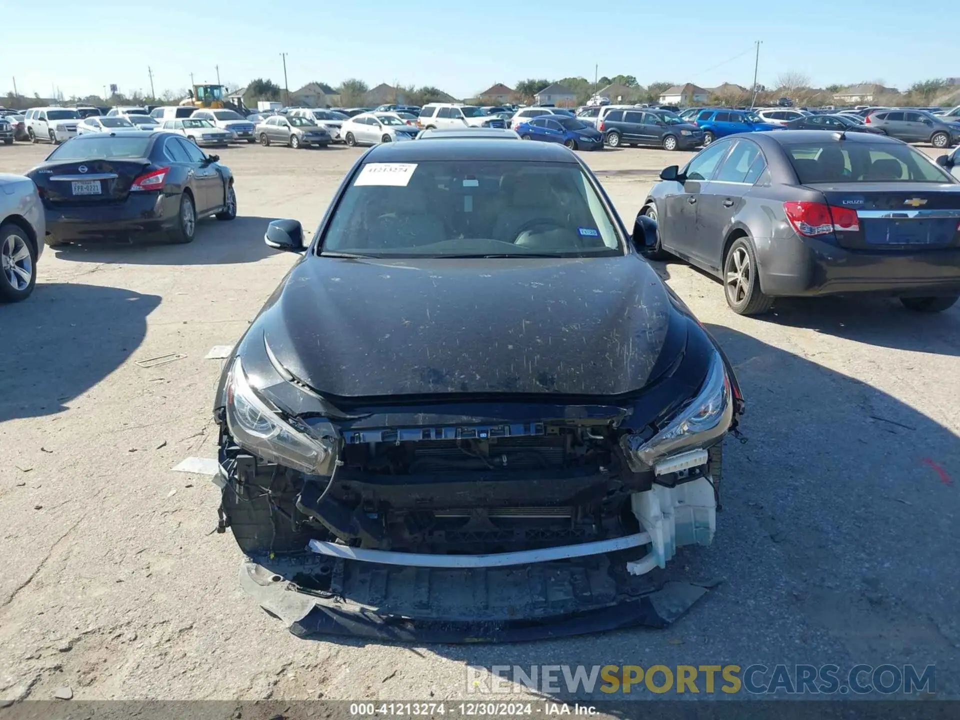 12 Photograph of a damaged car JN1EV7AP0LM208505 INFINITI Q50 2020