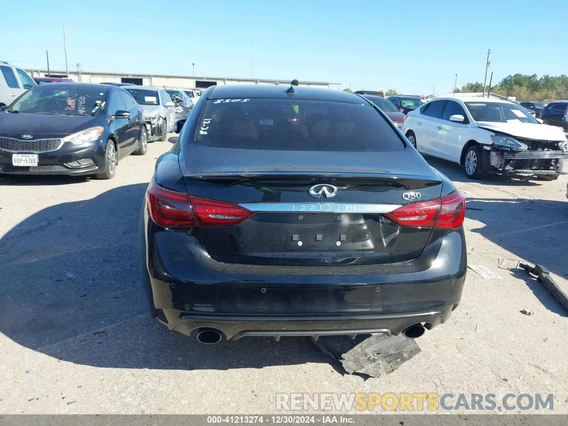 16 Photograph of a damaged car JN1EV7AP0LM208505 INFINITI Q50 2020