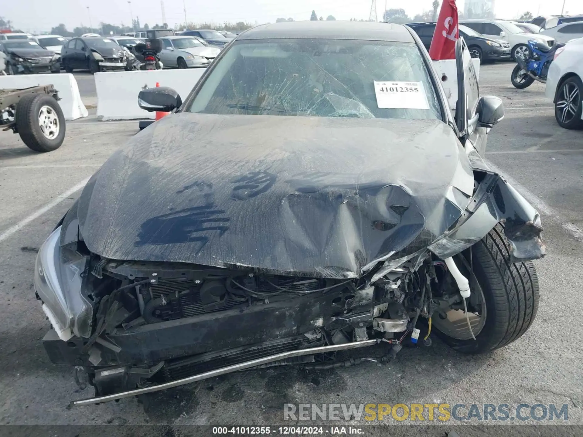 12 Photograph of a damaged car JN1EV7AP1LM200977 INFINITI Q50 2020