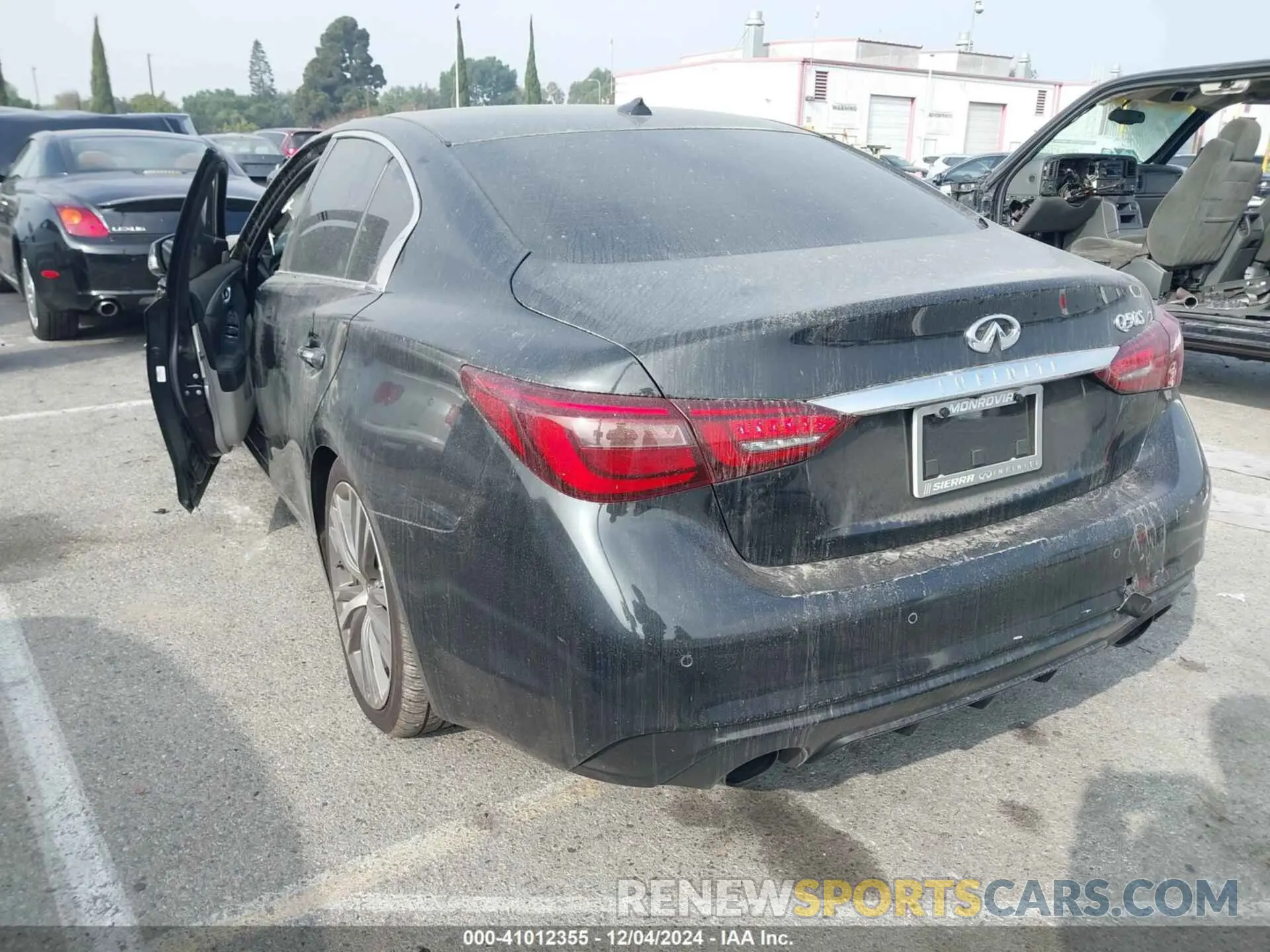 3 Photograph of a damaged car JN1EV7AP1LM200977 INFINITI Q50 2020