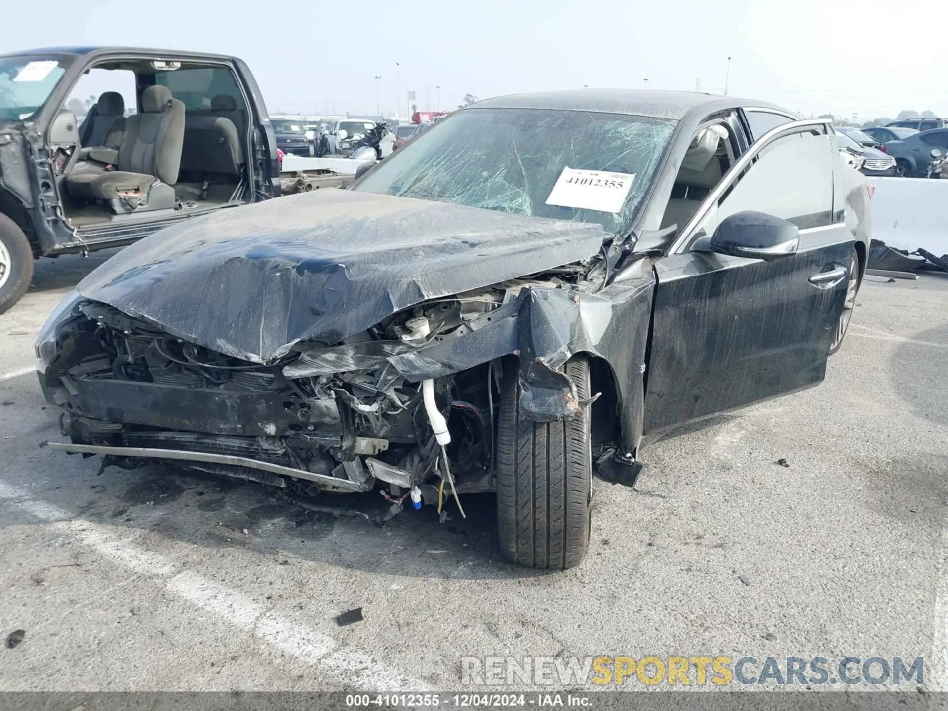 6 Photograph of a damaged car JN1EV7AP1LM200977 INFINITI Q50 2020