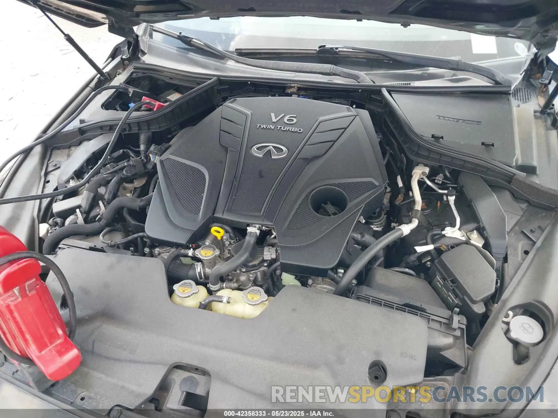 10 Photograph of a damaged car JN1EV7AP1LM201269 INFINITI Q50 2020