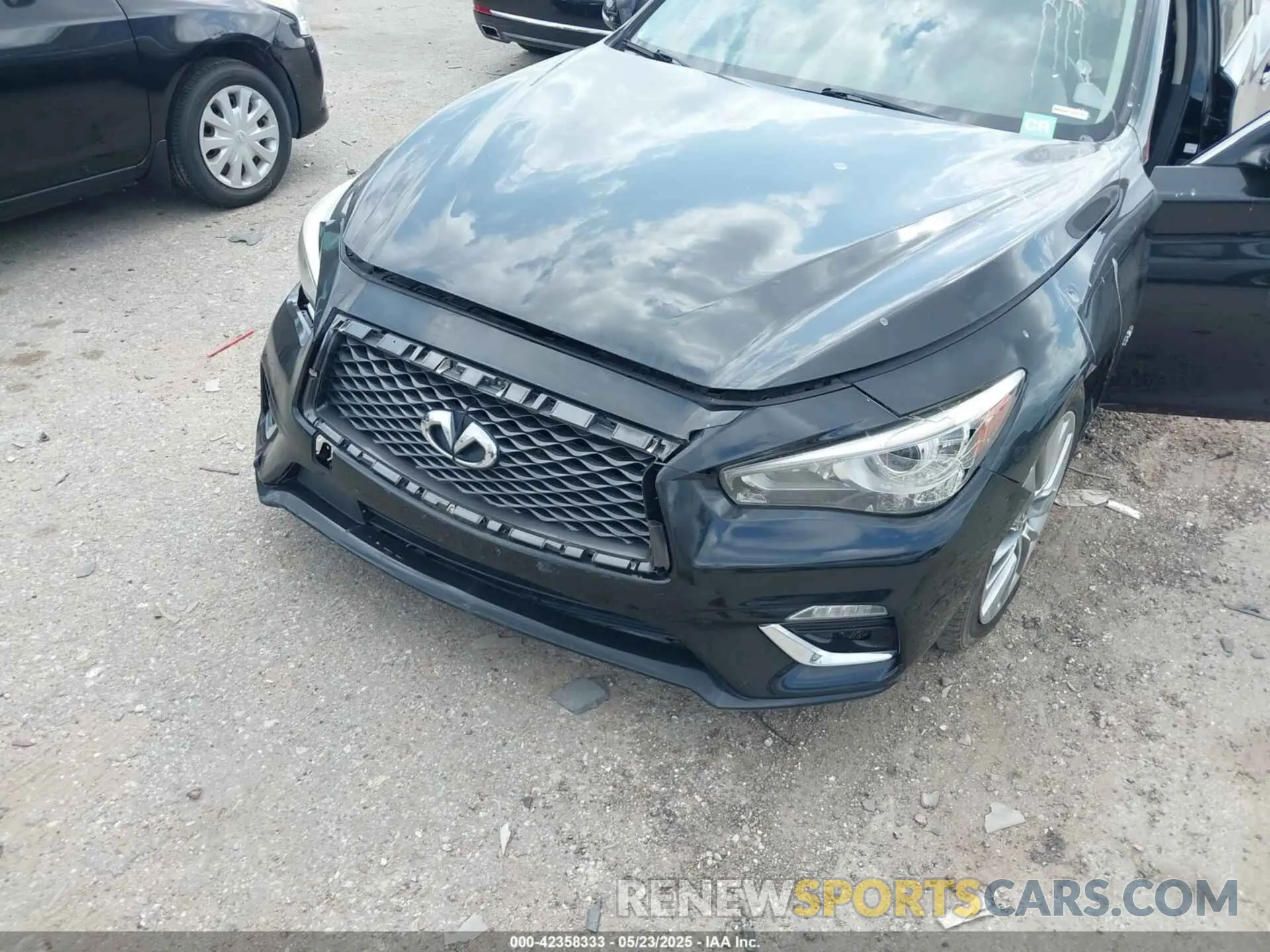 6 Photograph of a damaged car JN1EV7AP1LM201269 INFINITI Q50 2020
