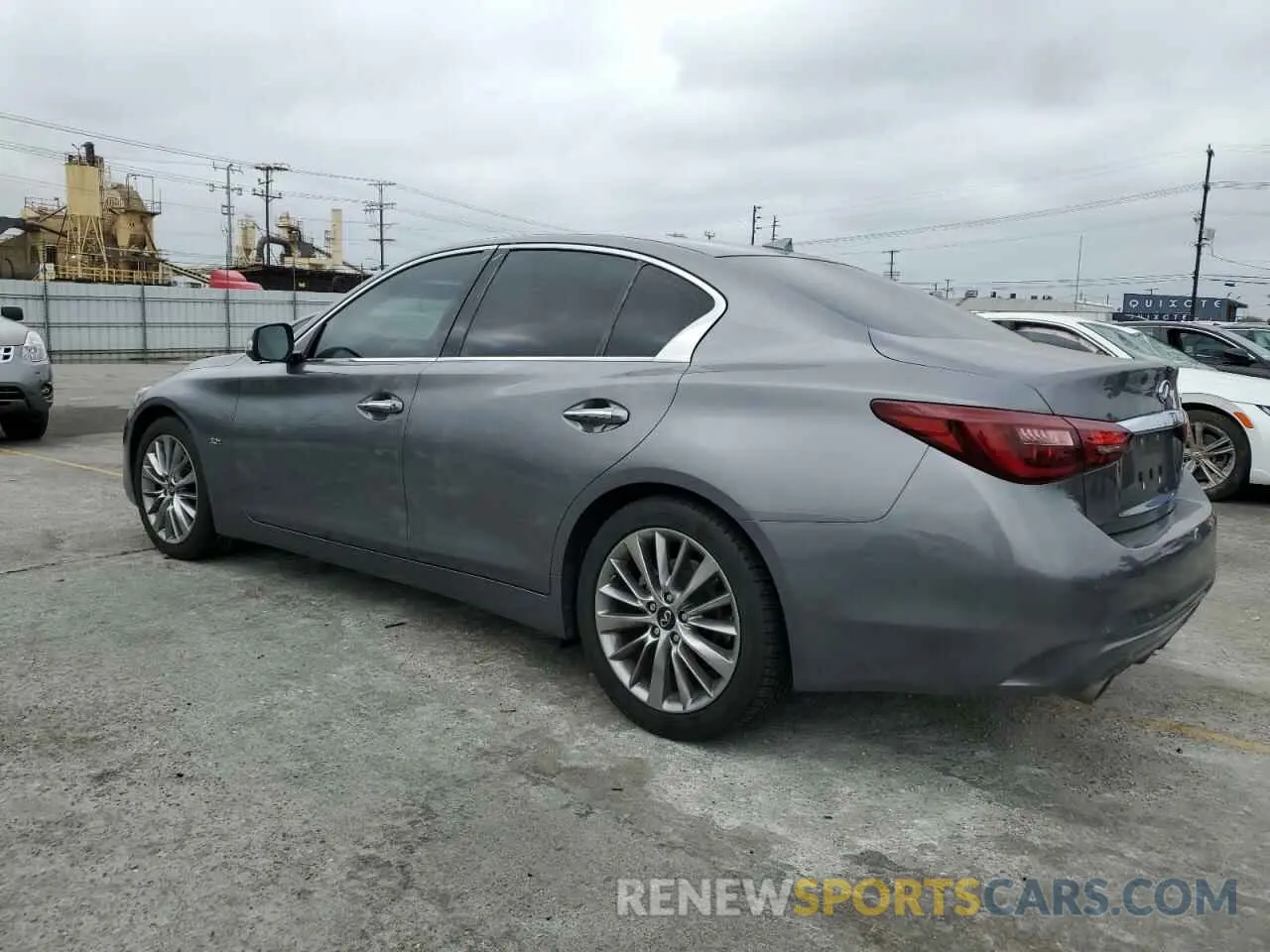 2 Photograph of a damaged car JN1EV7AP1LM202681 INFINITI Q50 2020