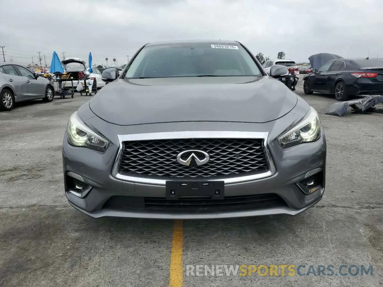 5 Photograph of a damaged car JN1EV7AP1LM202681 INFINITI Q50 2020