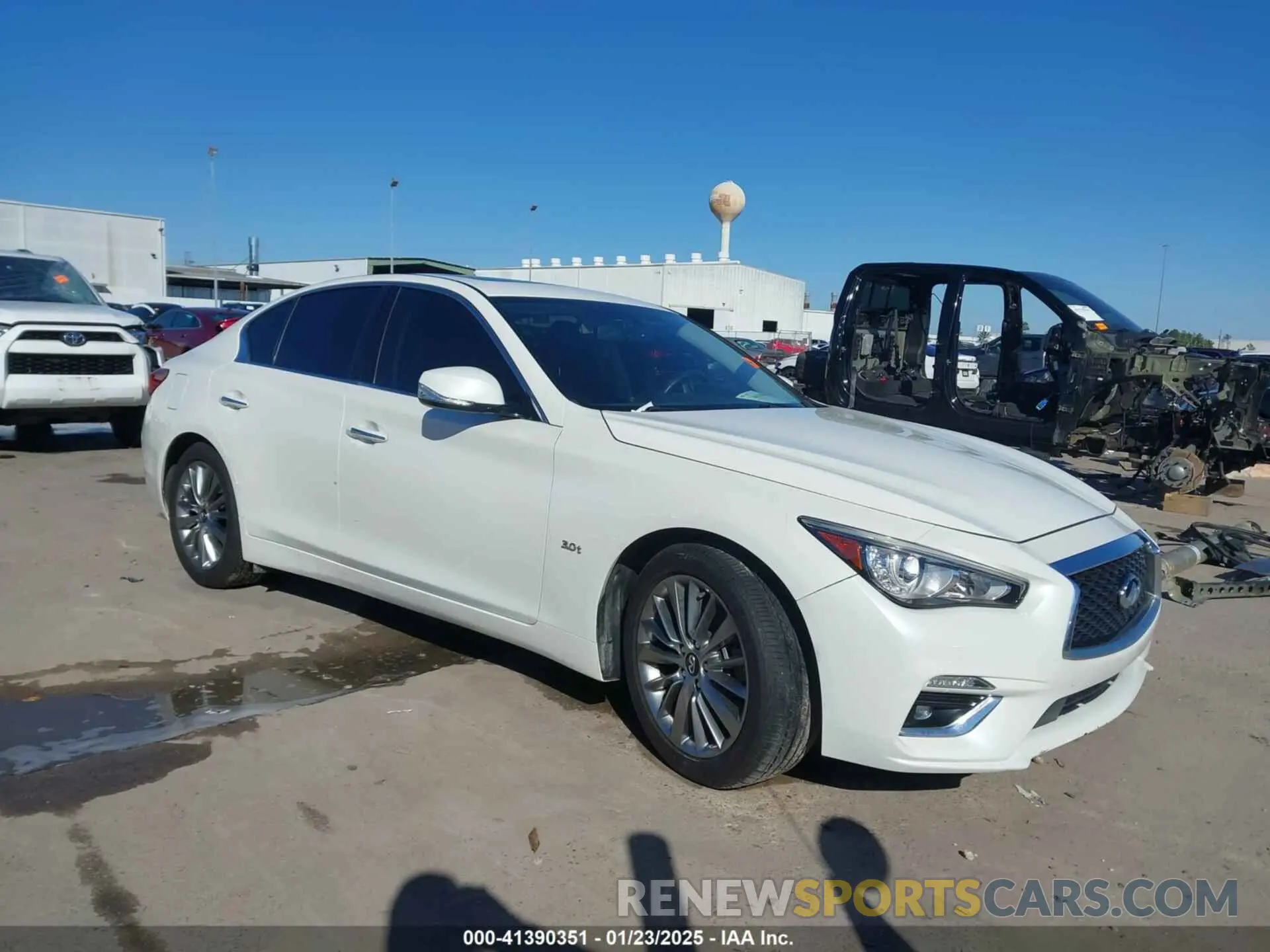 1 Photograph of a damaged car JN1EV7AP1LM205306 INFINITI Q50 2020