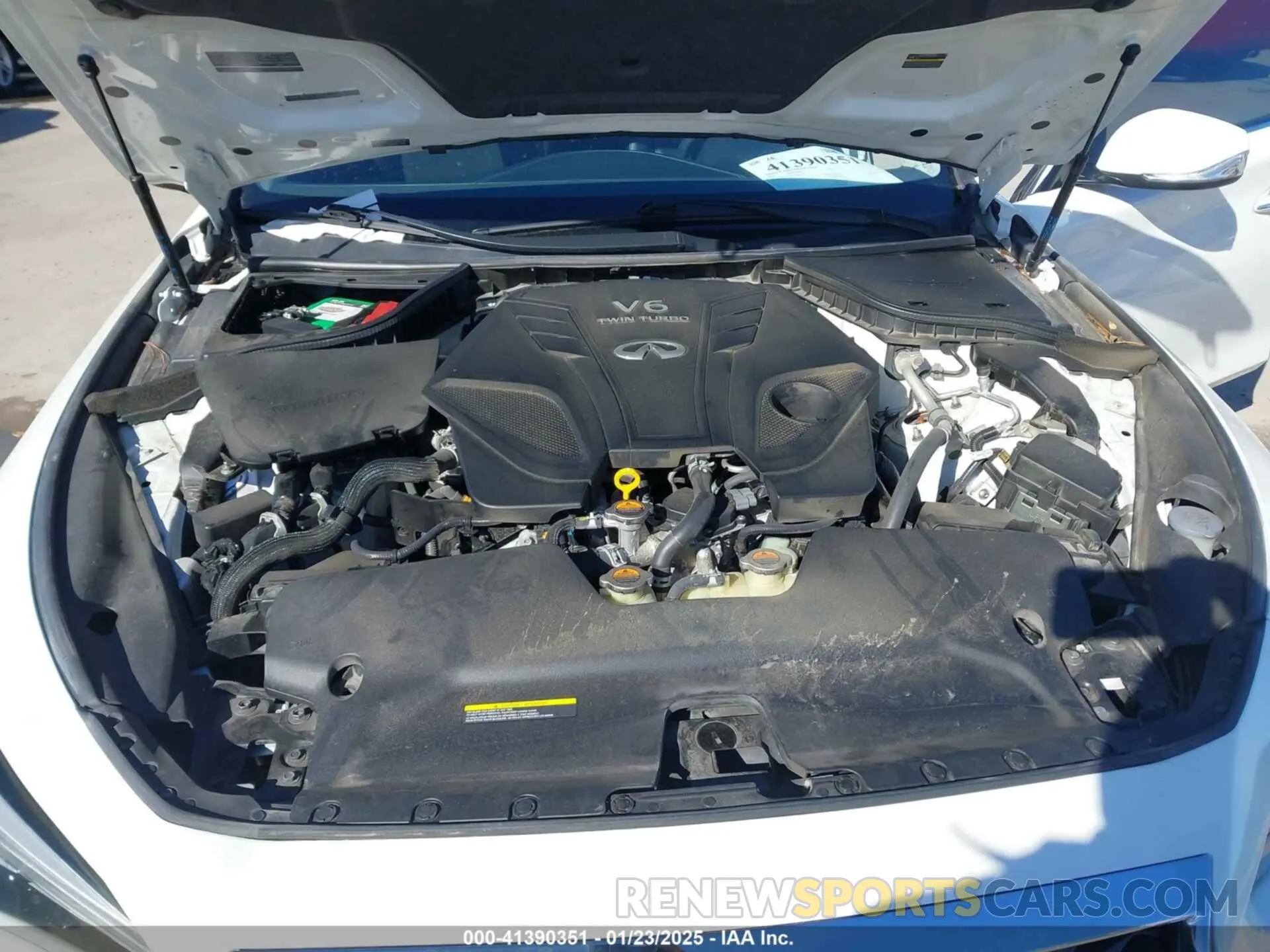 10 Photograph of a damaged car JN1EV7AP1LM205306 INFINITI Q50 2020