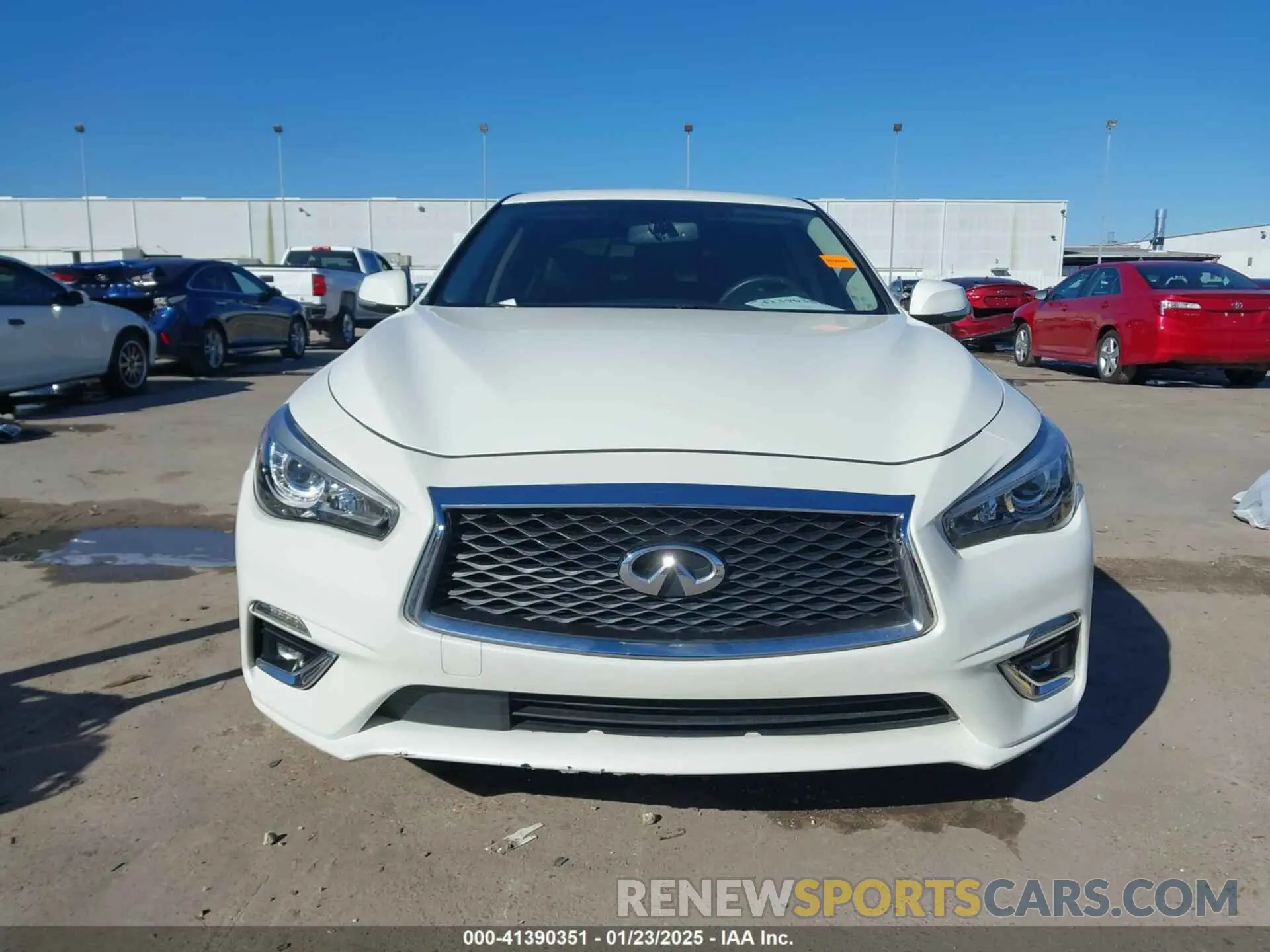 12 Photograph of a damaged car JN1EV7AP1LM205306 INFINITI Q50 2020