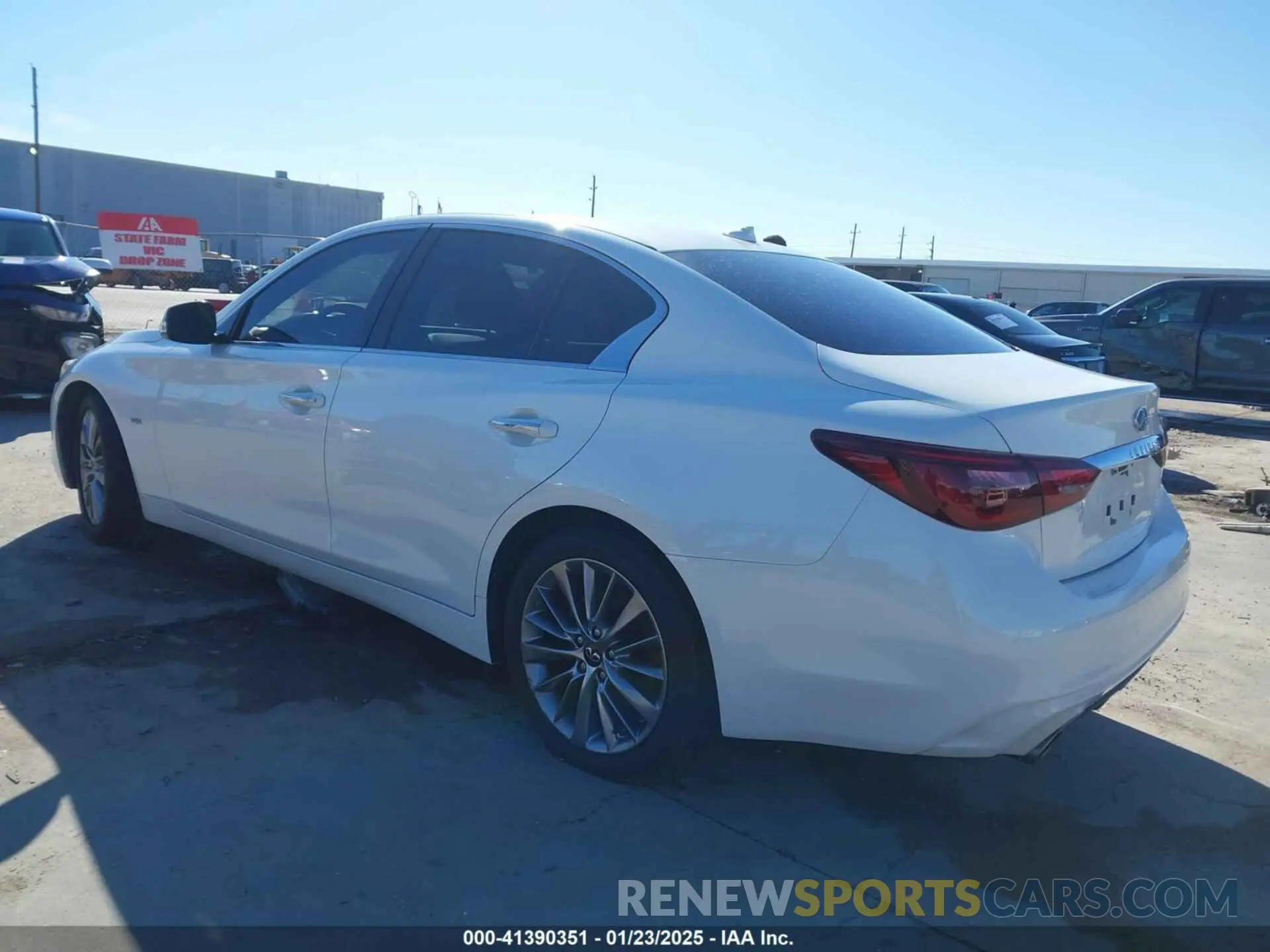 3 Photograph of a damaged car JN1EV7AP1LM205306 INFINITI Q50 2020