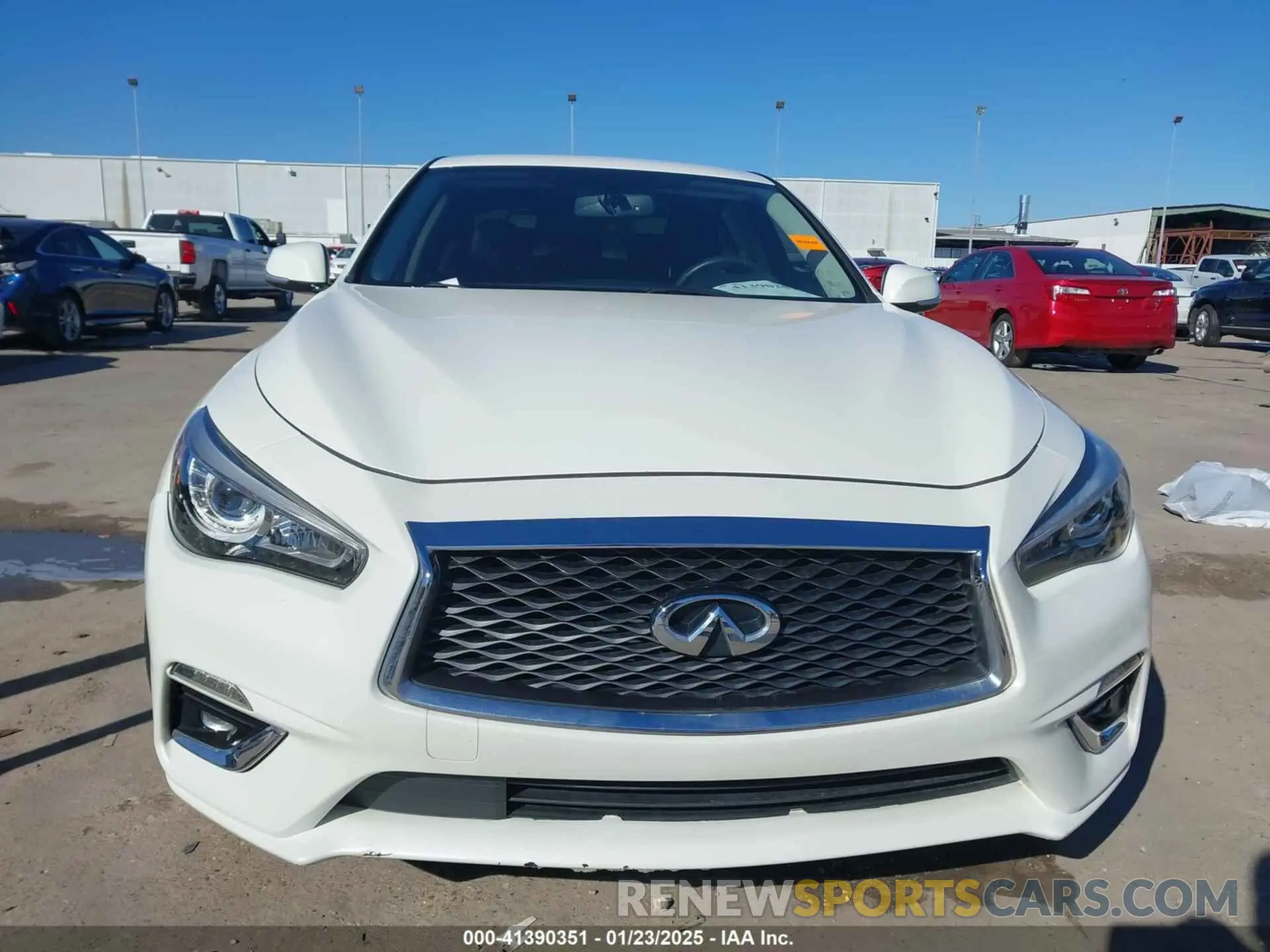 6 Photograph of a damaged car JN1EV7AP1LM205306 INFINITI Q50 2020