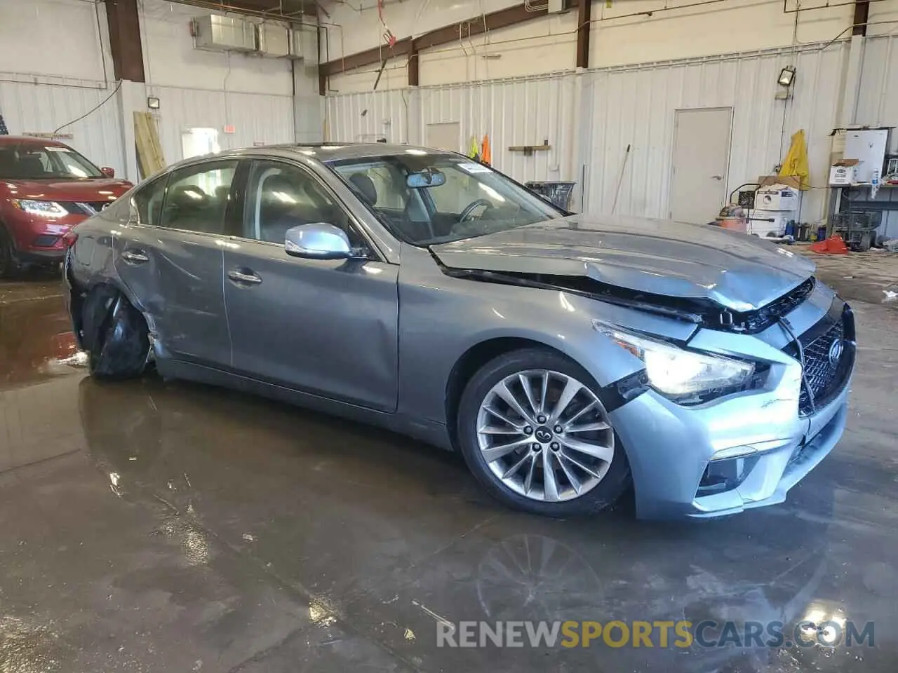 4 Photograph of a damaged car JN1EV7AP1LM206004 INFINITI Q50 2020