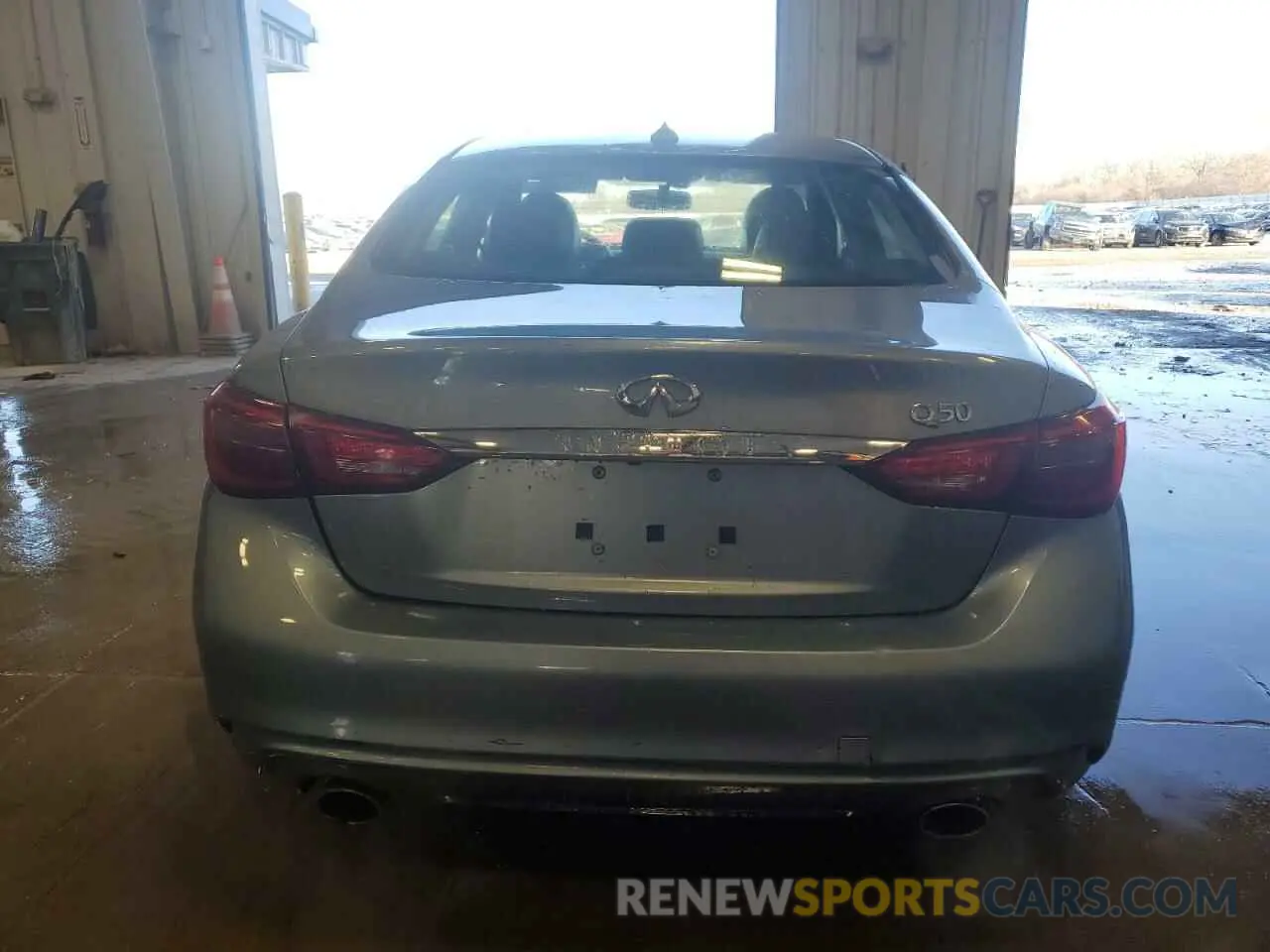 6 Photograph of a damaged car JN1EV7AP1LM206004 INFINITI Q50 2020