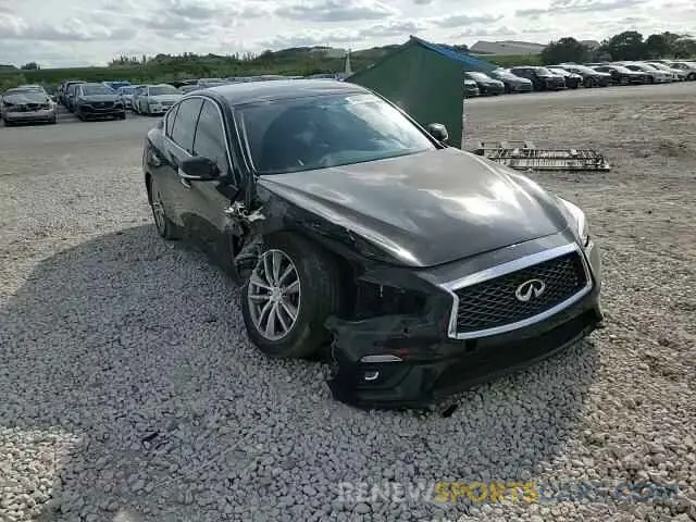 10 Photograph of a damaged car JN1EV7AP1LM207475 INFINITI Q50 2020
