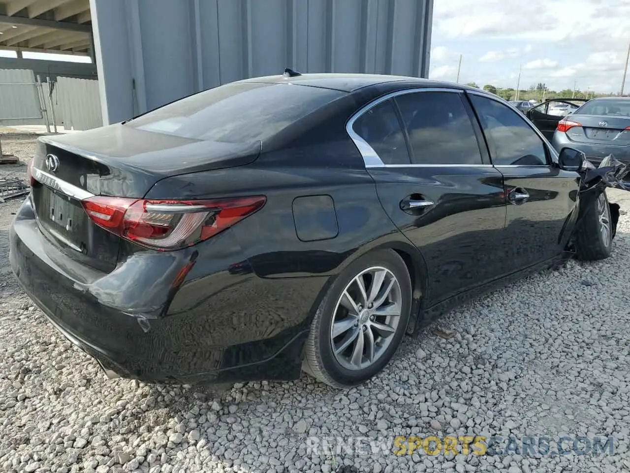 3 Photograph of a damaged car JN1EV7AP1LM207475 INFINITI Q50 2020