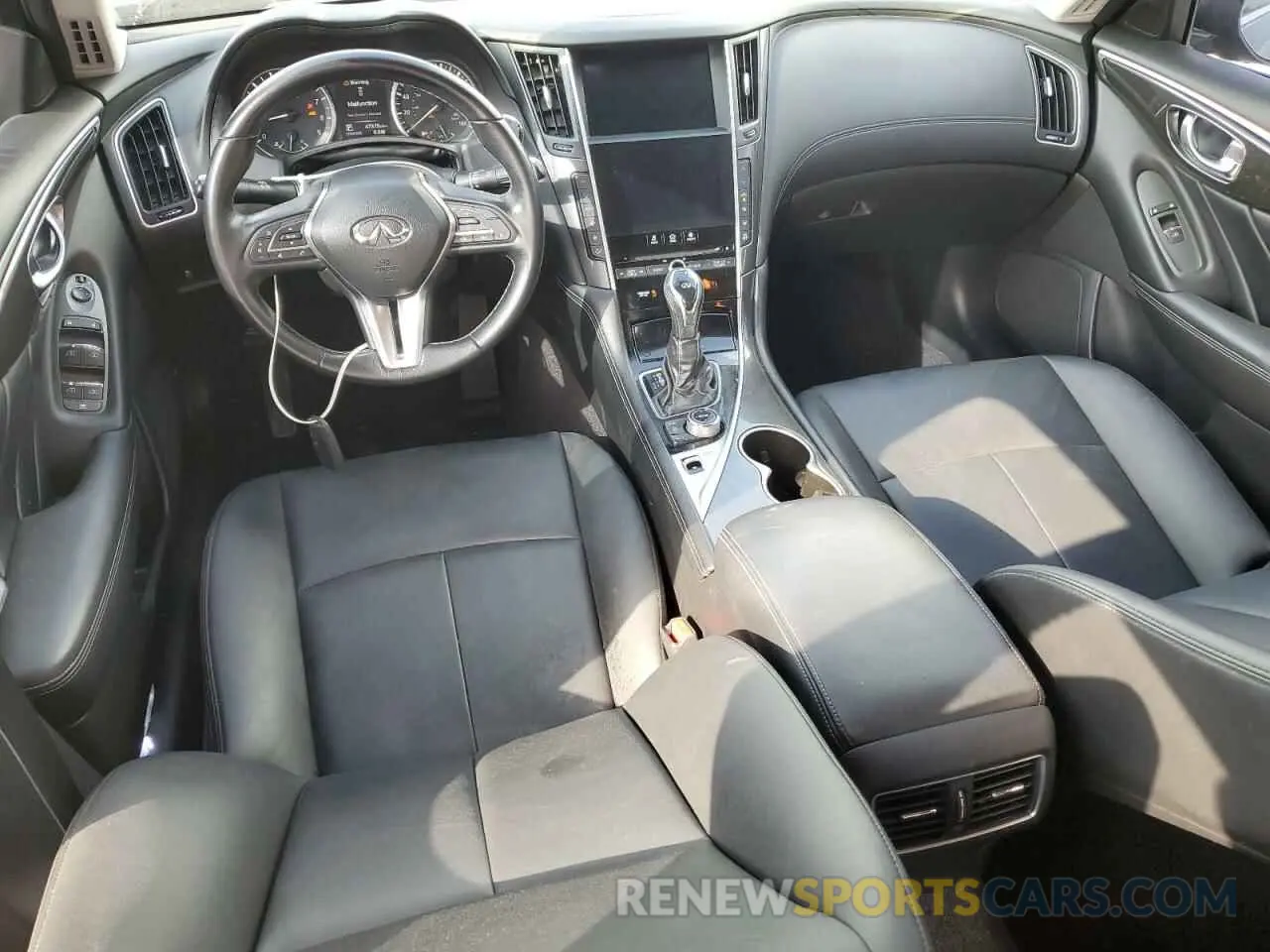8 Photograph of a damaged car JN1EV7AP1LM207475 INFINITI Q50 2020