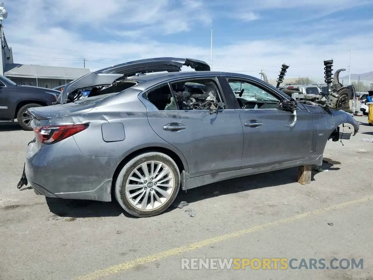 3 Photograph of a damaged car JN1EV7AP1LM208819 INFINITI Q50 2020