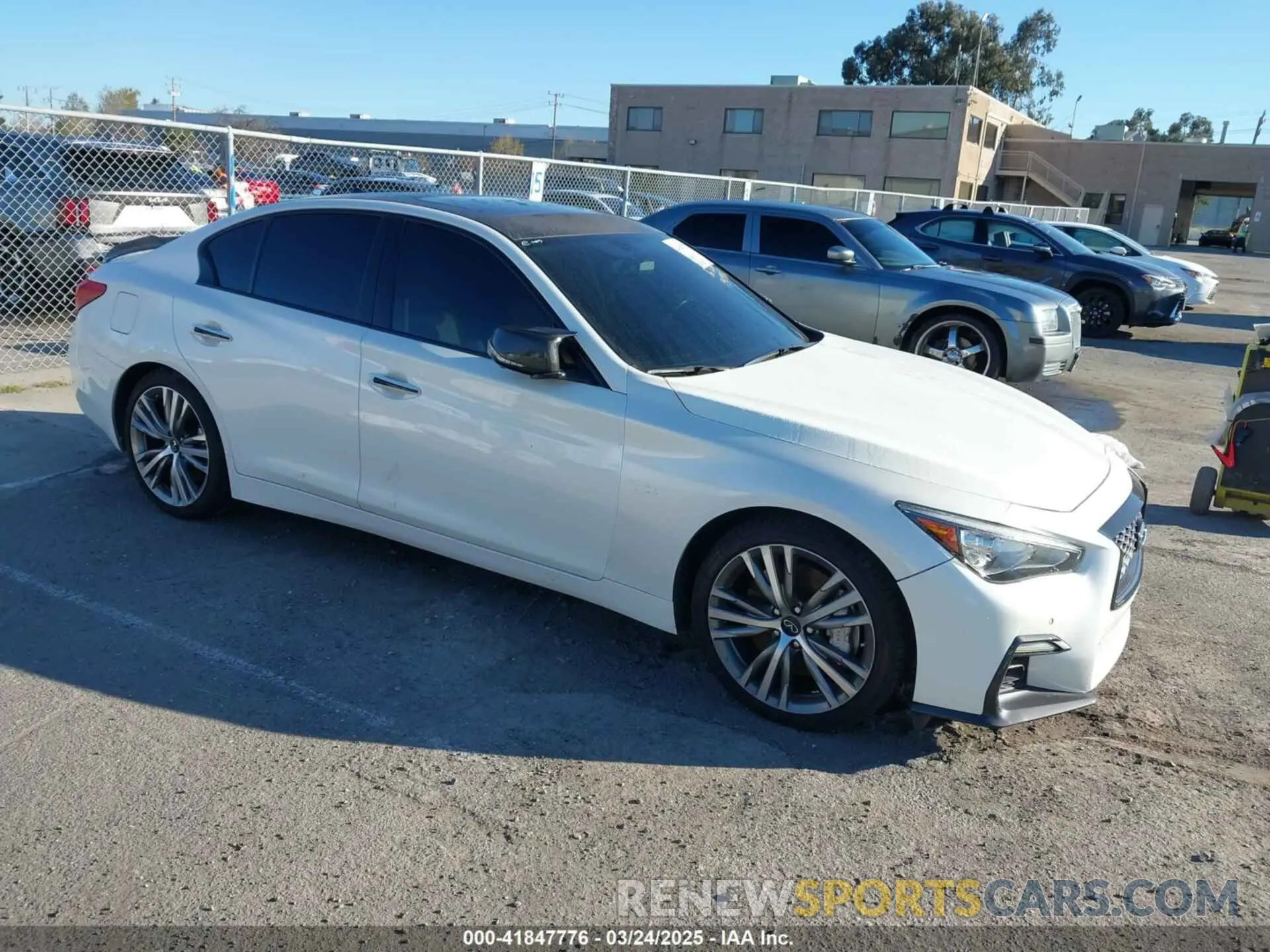 1 Photograph of a damaged car JN1EV7AP2LM200941 INFINITI Q50 2020