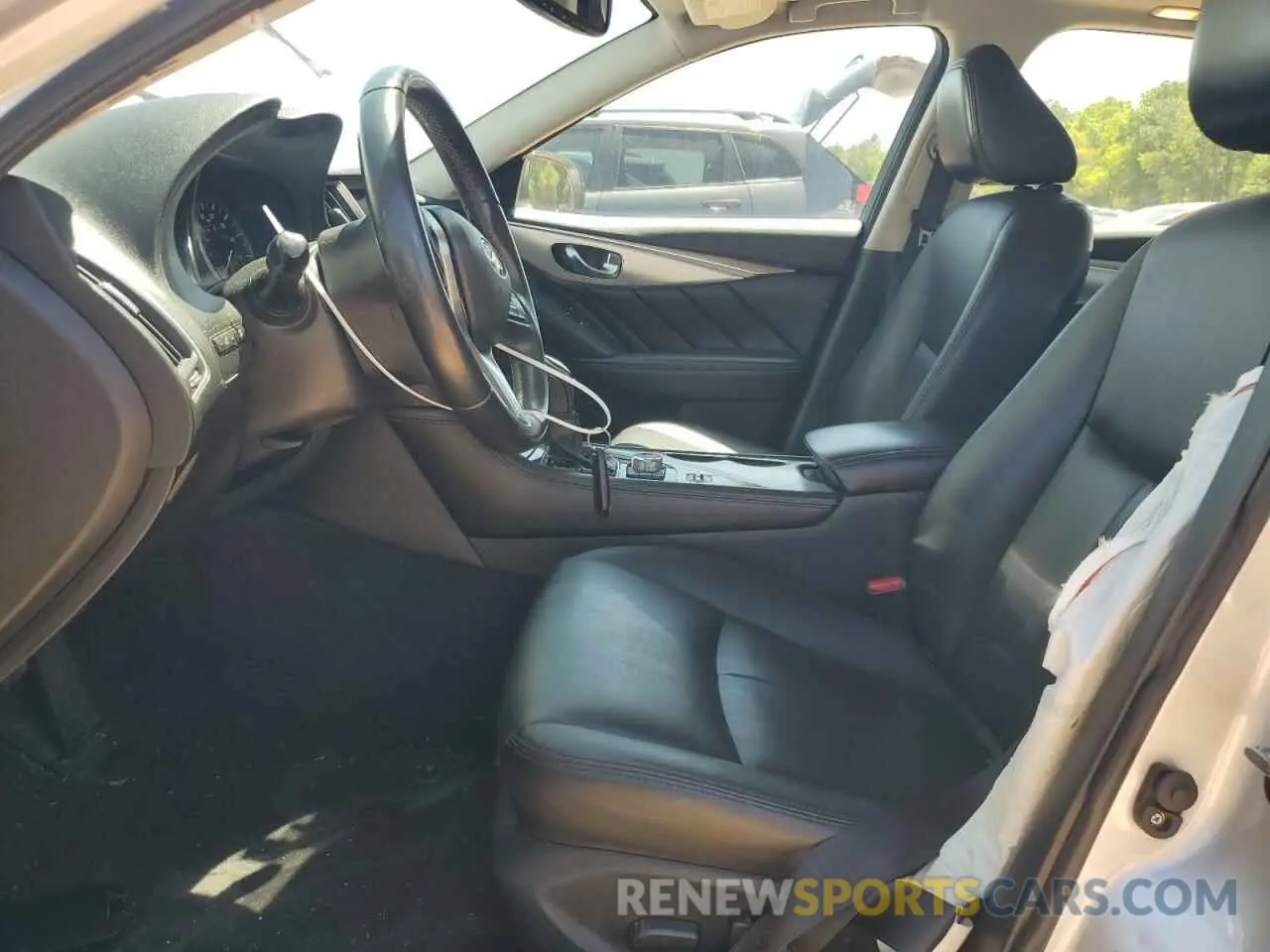 7 Photograph of a damaged car JN1EV7AP2LM206478 INFINITI Q50 2020