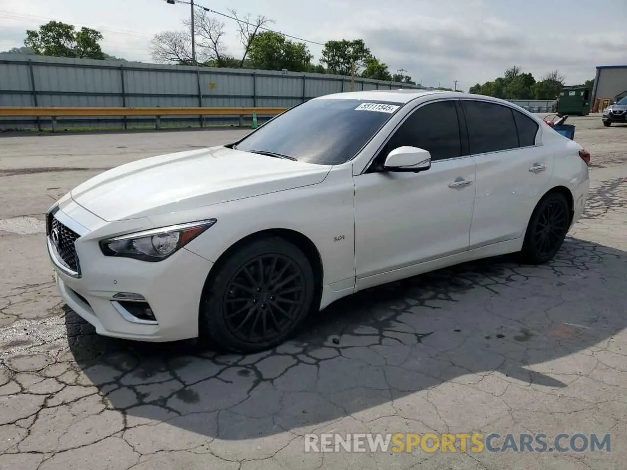 1 Photograph of a damaged car JN1EV7AP2LM206562 INFINITI Q50 2020